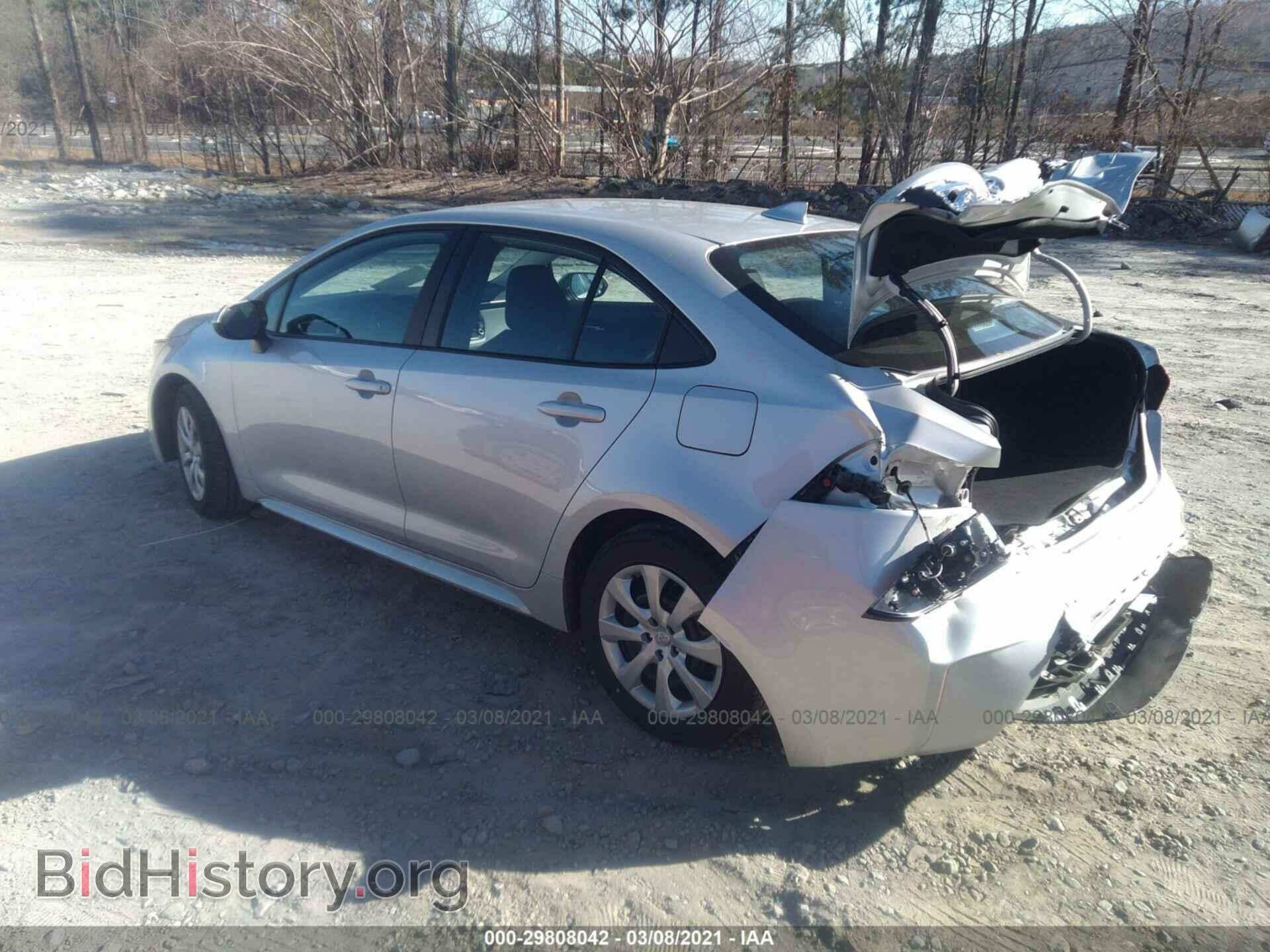 2021 TOYOTA COROLLA - VIN: 5YFEPMAE7MP181175 - Фото 3
