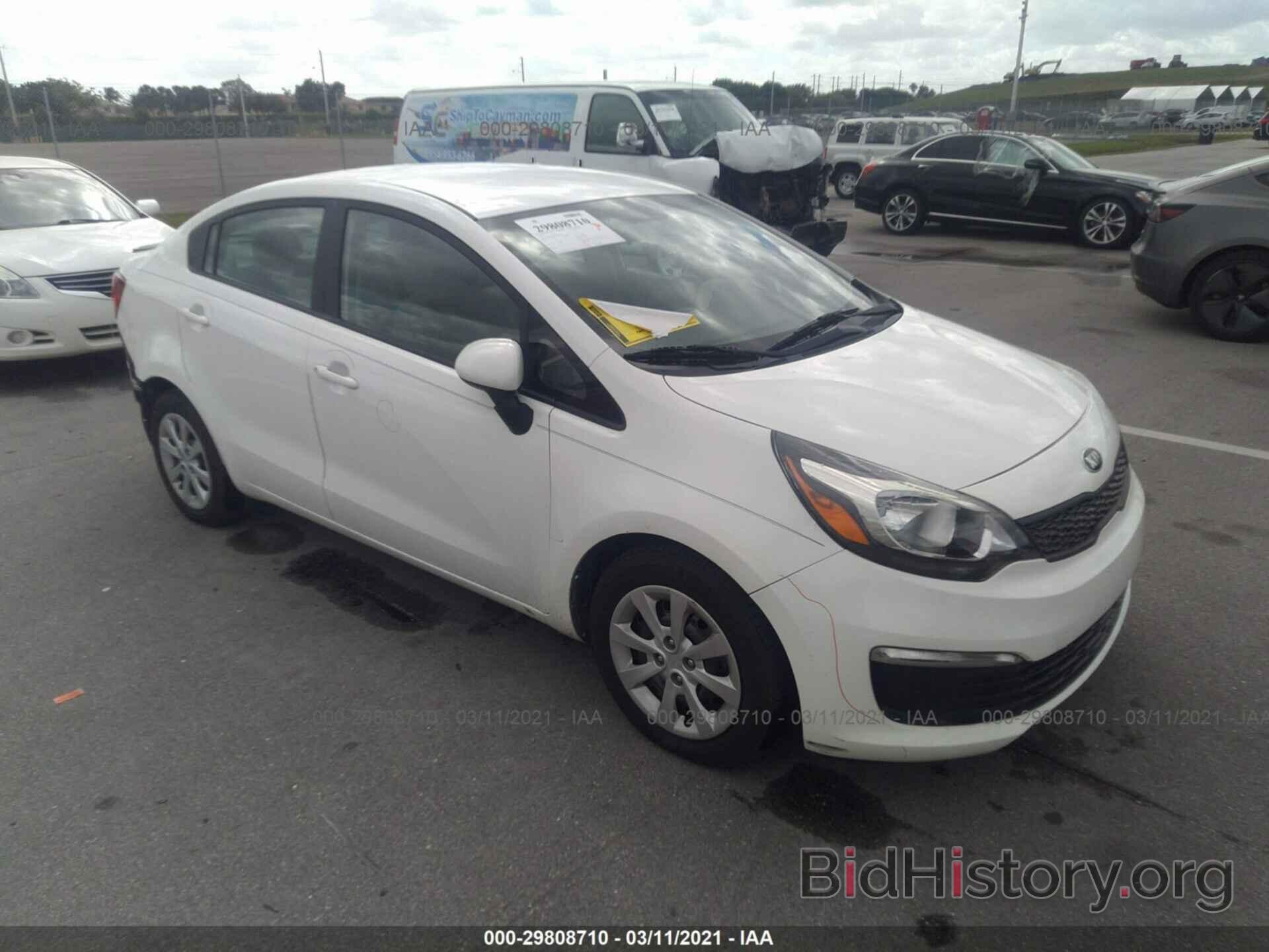 Photo KNADM4A35G6638657 - KIA RIO 2016