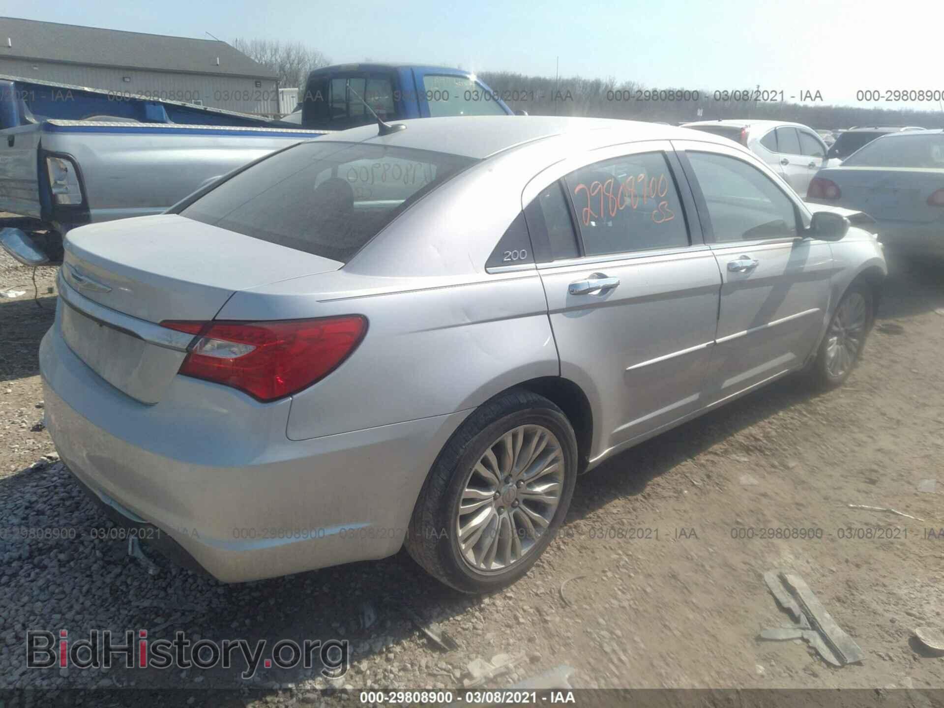2012 CHRYSLER 200 - VIN: 1C3CCBCB4CN200923 - Фото 4