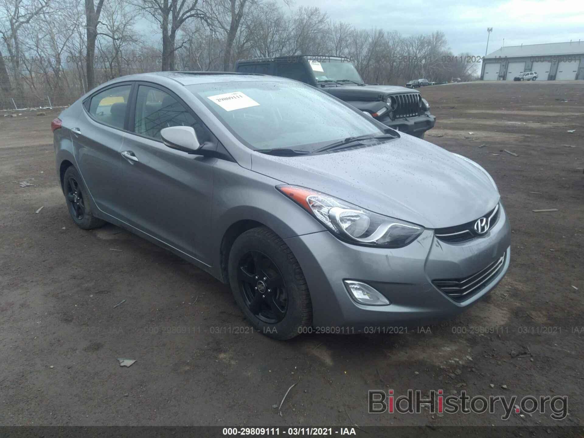 Photo KMHDH4AE5DU563230 - HYUNDAI ELANTRA 2013