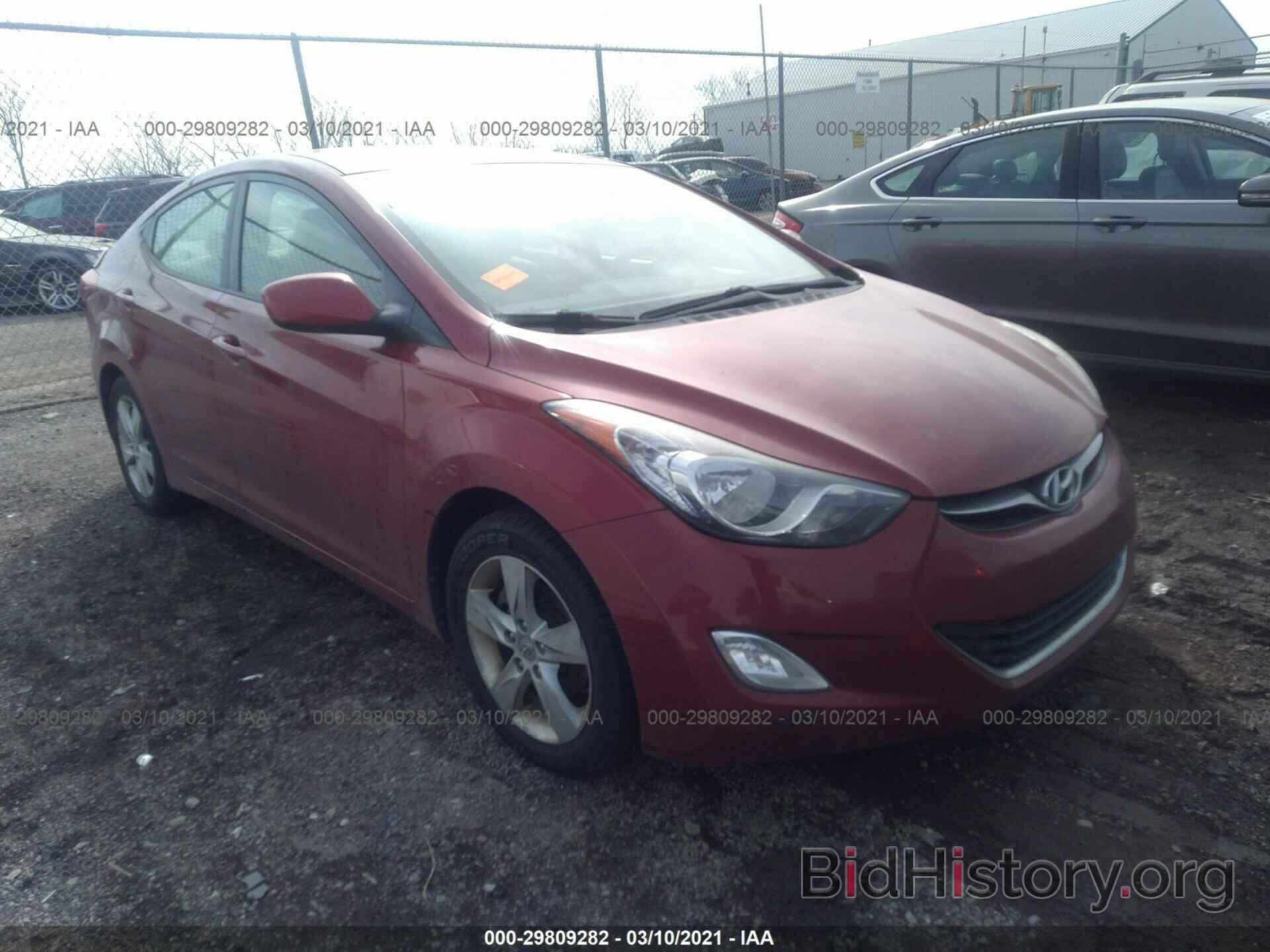 Фотография KMHDH4AE8CU358807 - HYUNDAI ELANTRA 2012