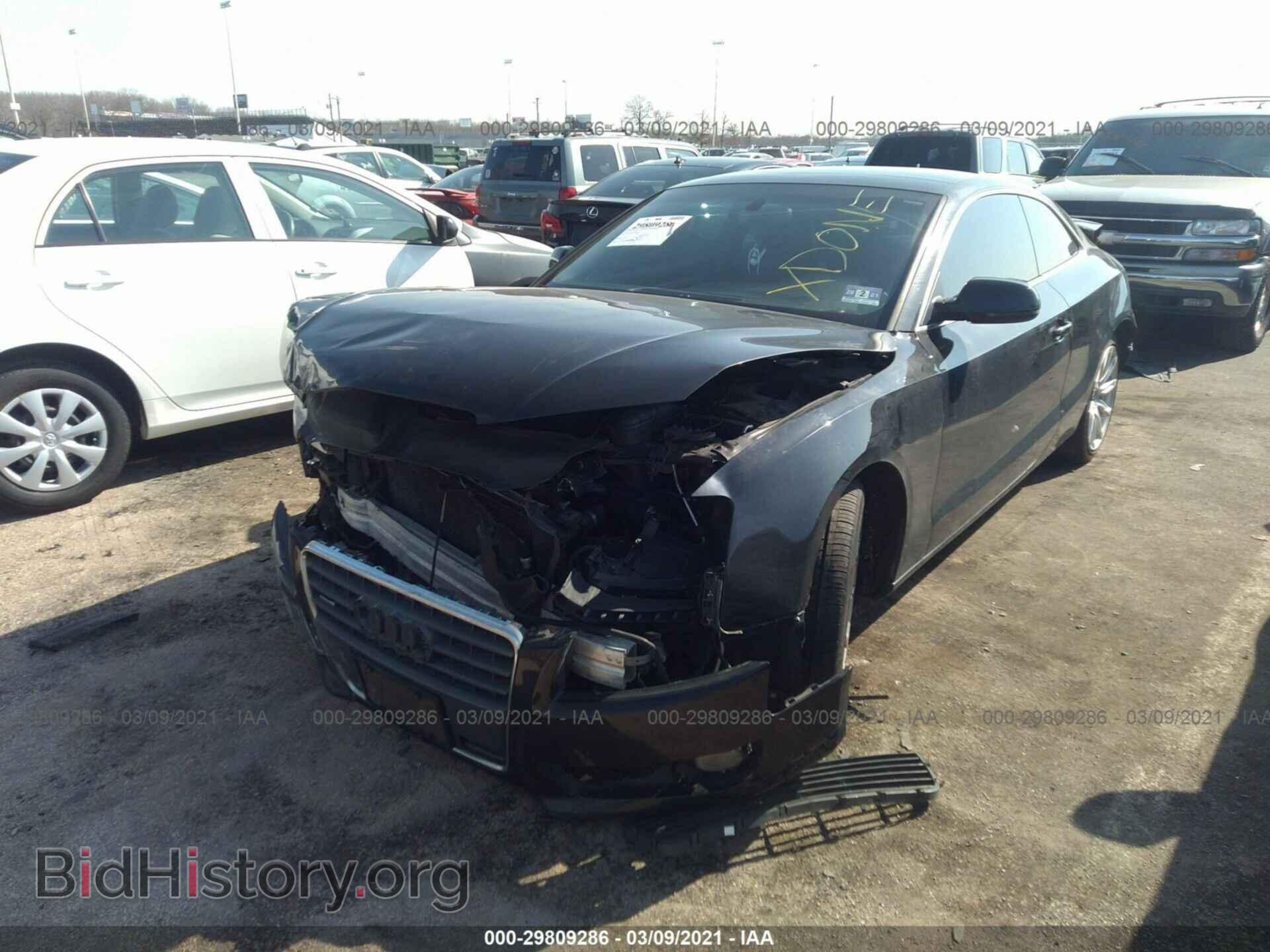 2012 AUDI A5 - VIN: WAUVFAFR9CA005046 - Фото 2