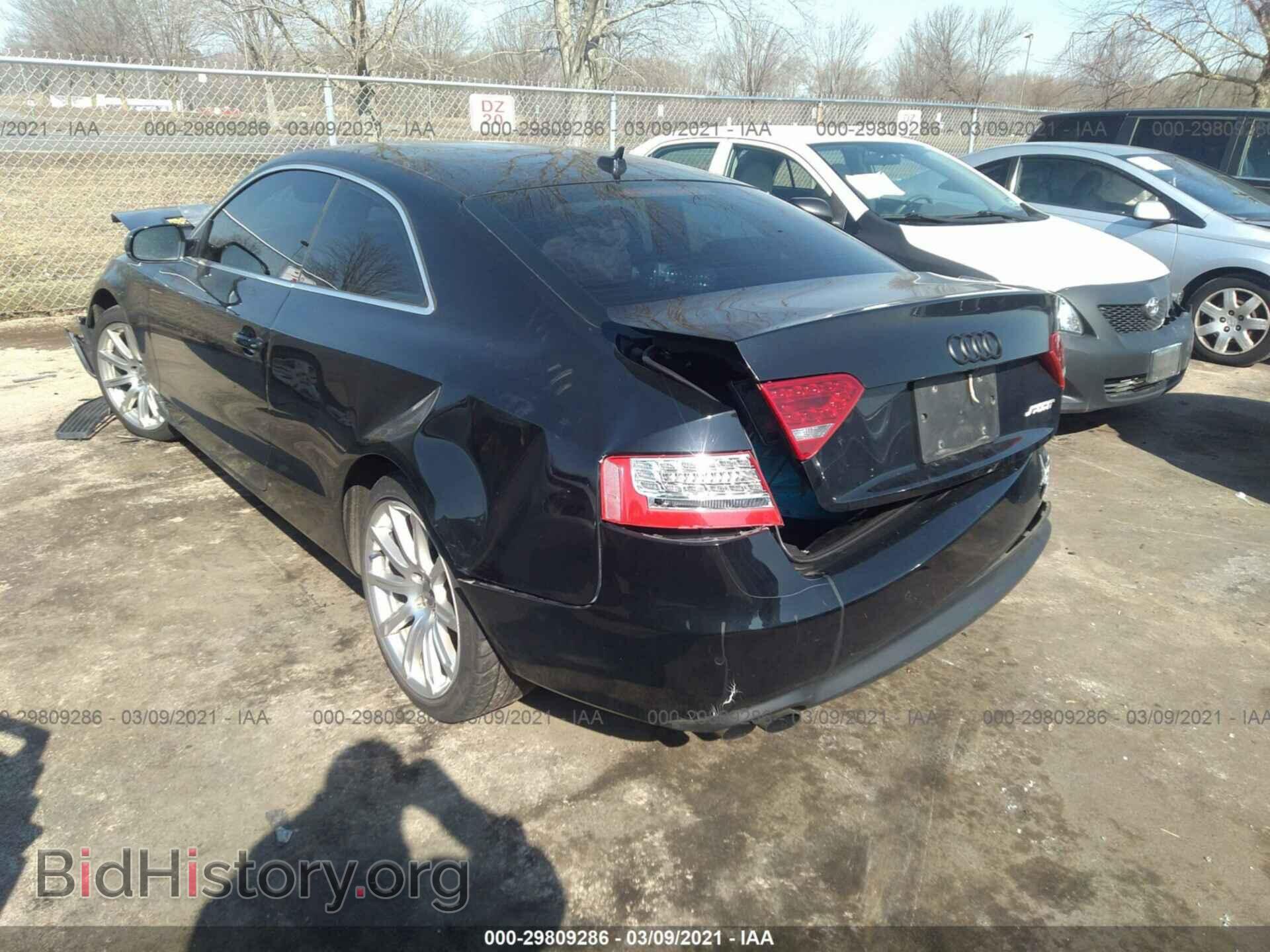 2012 AUDI A5 - VIN: WAUVFAFR9CA005046 - Фото 3