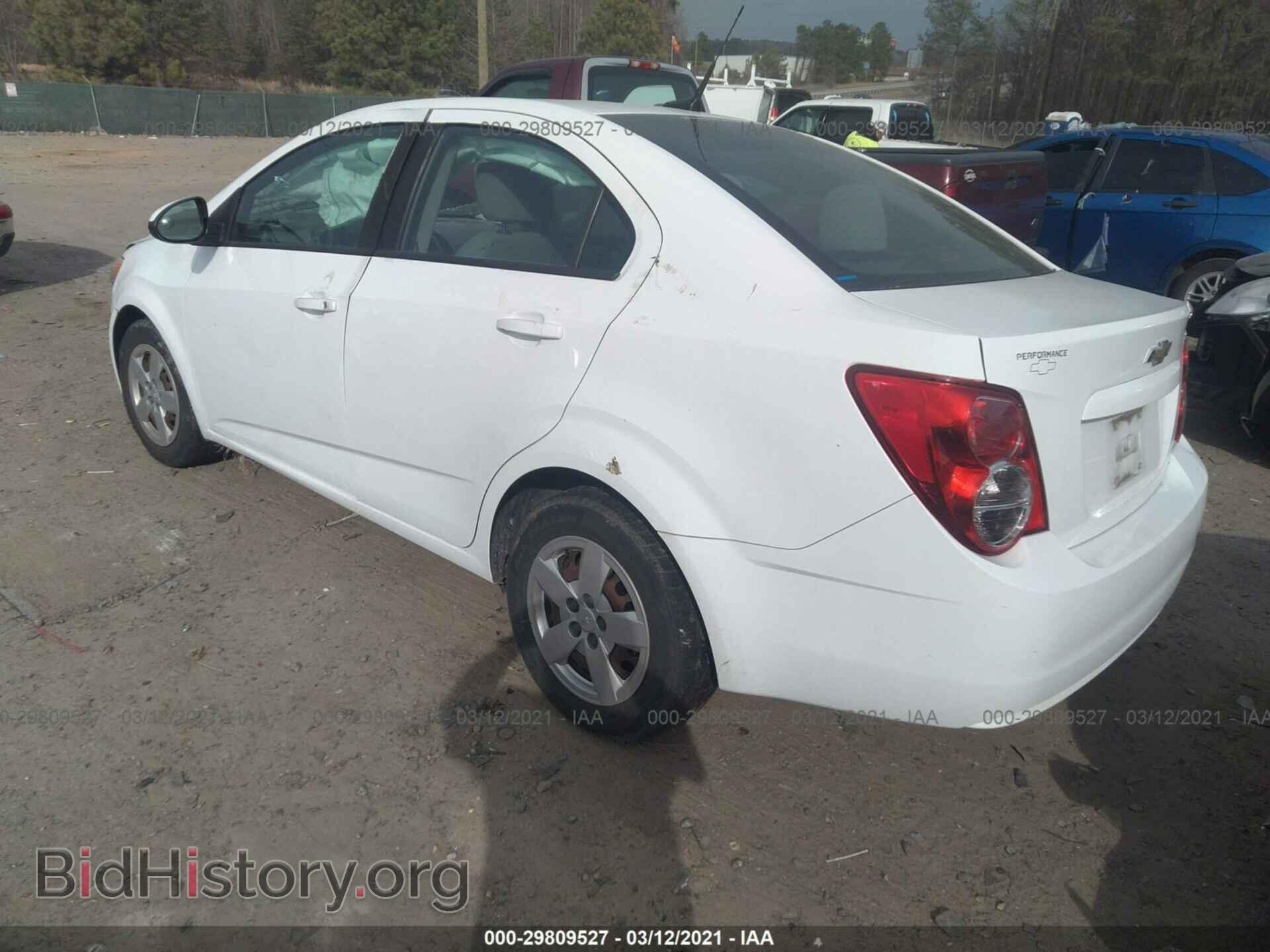 2014 CHEVROLET SONIC - VIN: 1G1JA5SH3E4107263 - Фото 3