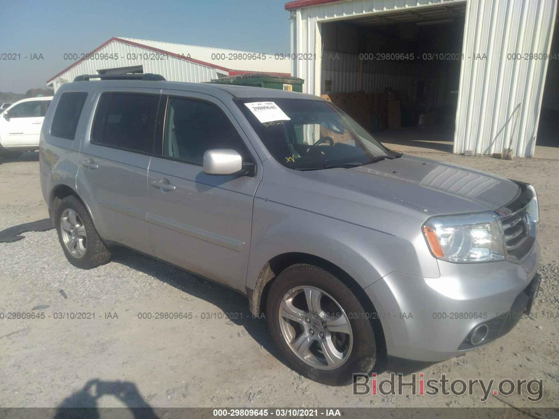 Photo 5FNYF3H70CB002342 - HONDA PILOT 2012