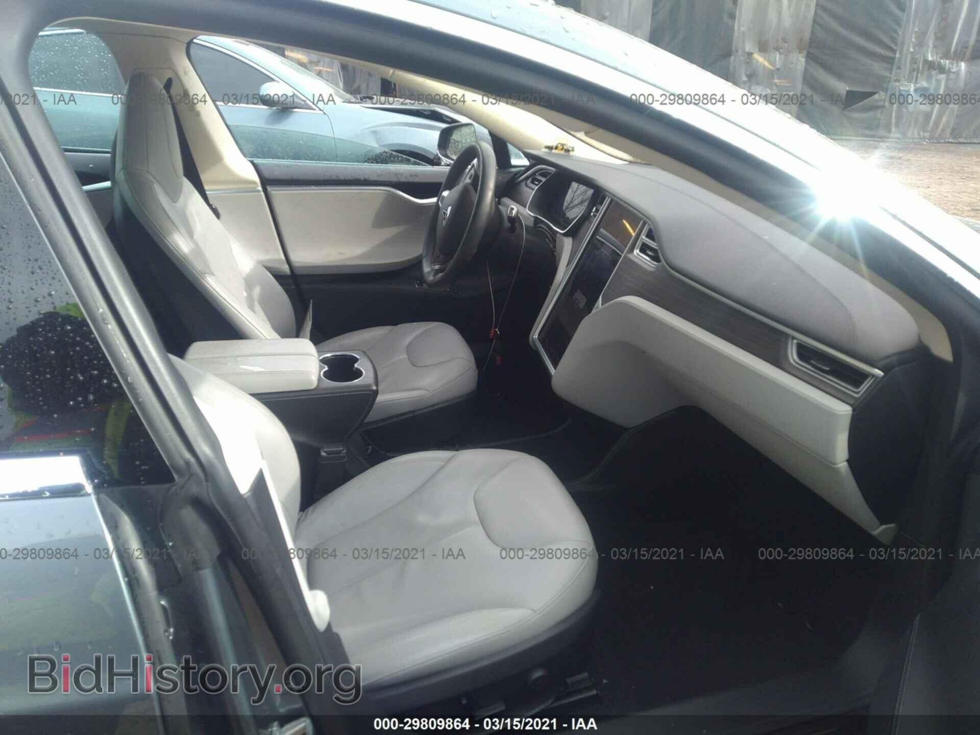 2014 TESLA MODEL S - VIN: 5YJSA1H17EFP43692 - Фото 5