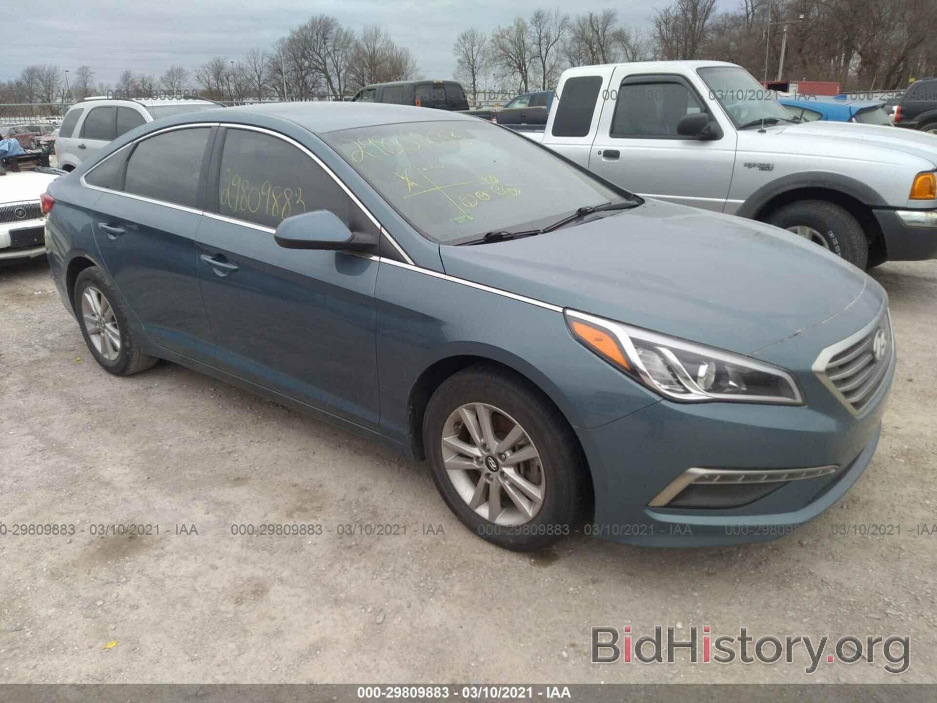 Фотография 5NPE24AFXFH086326 - HYUNDAI SONATA 2015