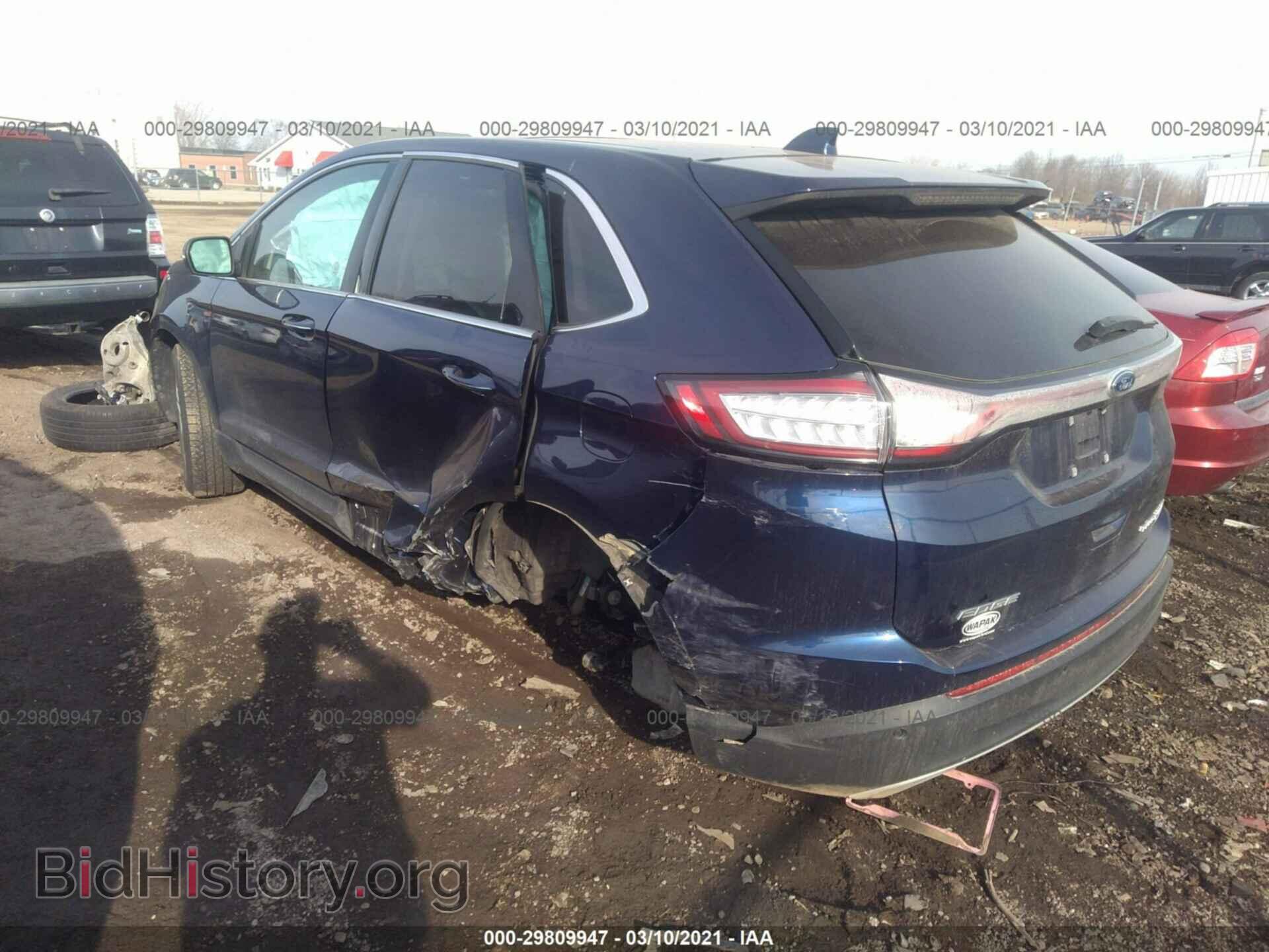 2016 FORD EDGE - VIN: 2FMPK4K90GBB92973 - Фото 3