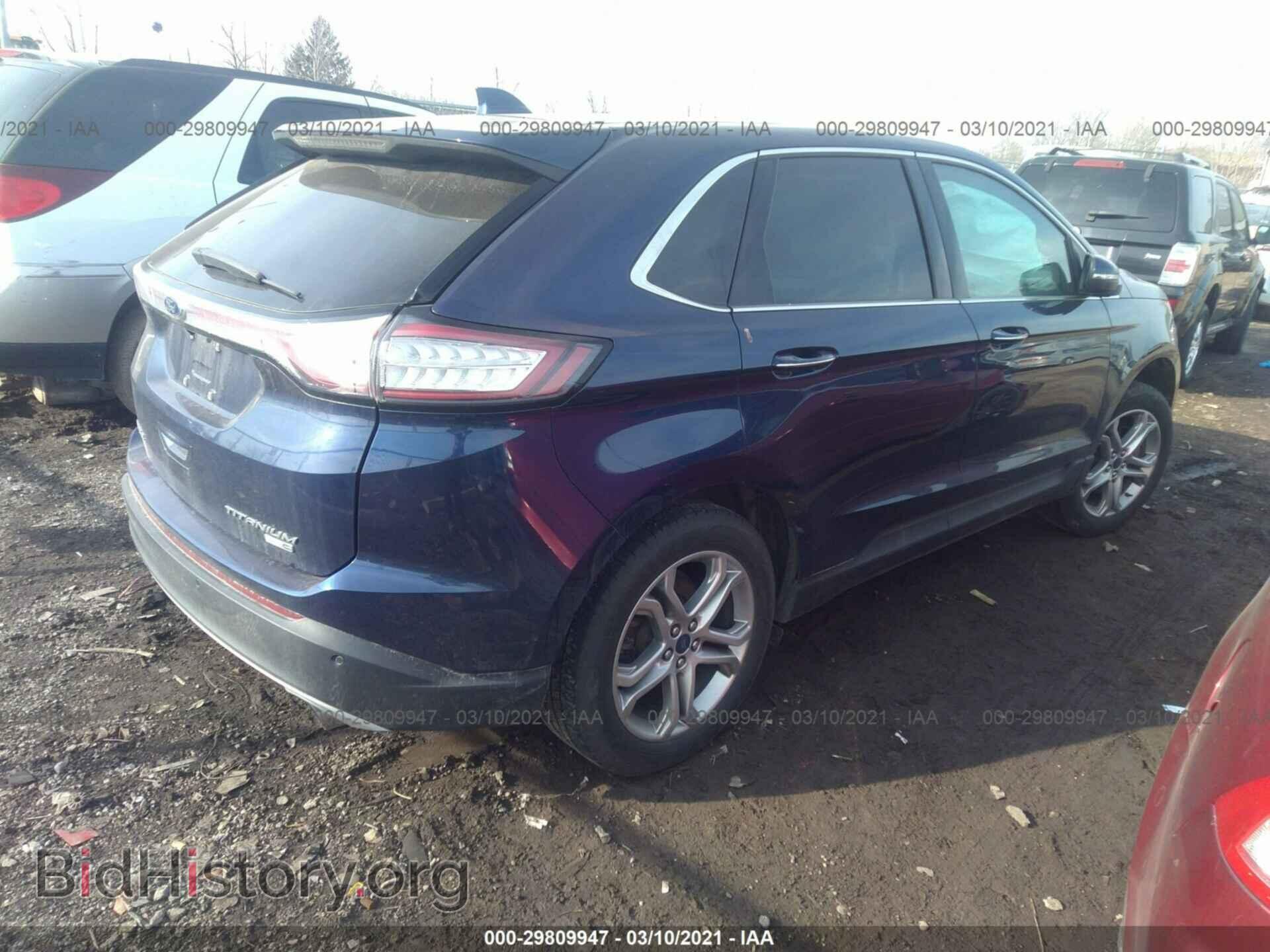 2016 FORD EDGE - VIN: 2FMPK4K90GBB92973 - Фото 4