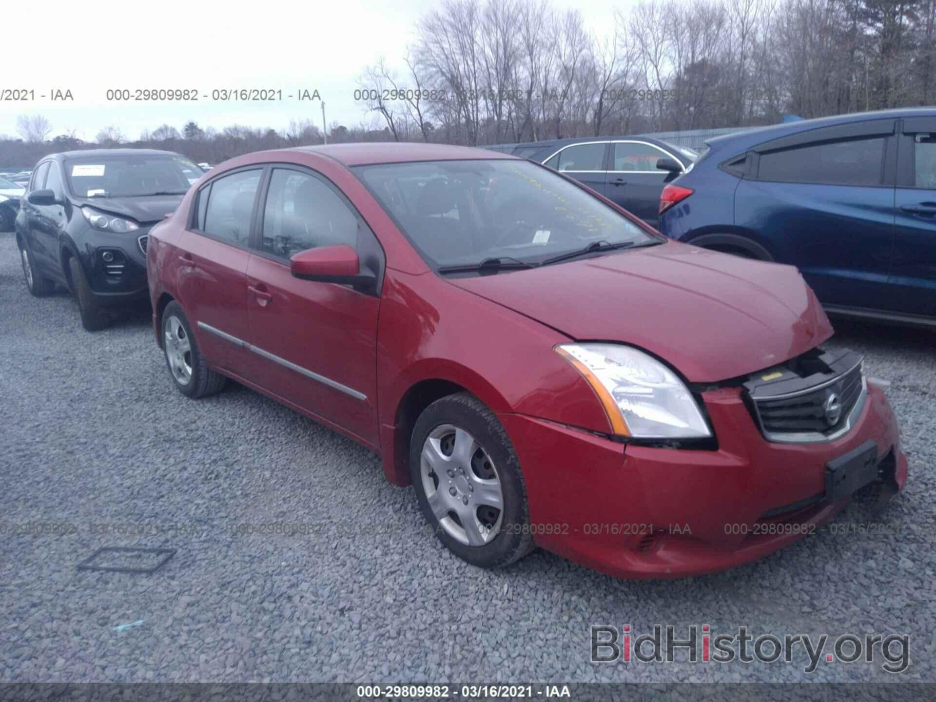 Photo 3N1AB6AP8CL621638 - NISSAN SENTRA 2012