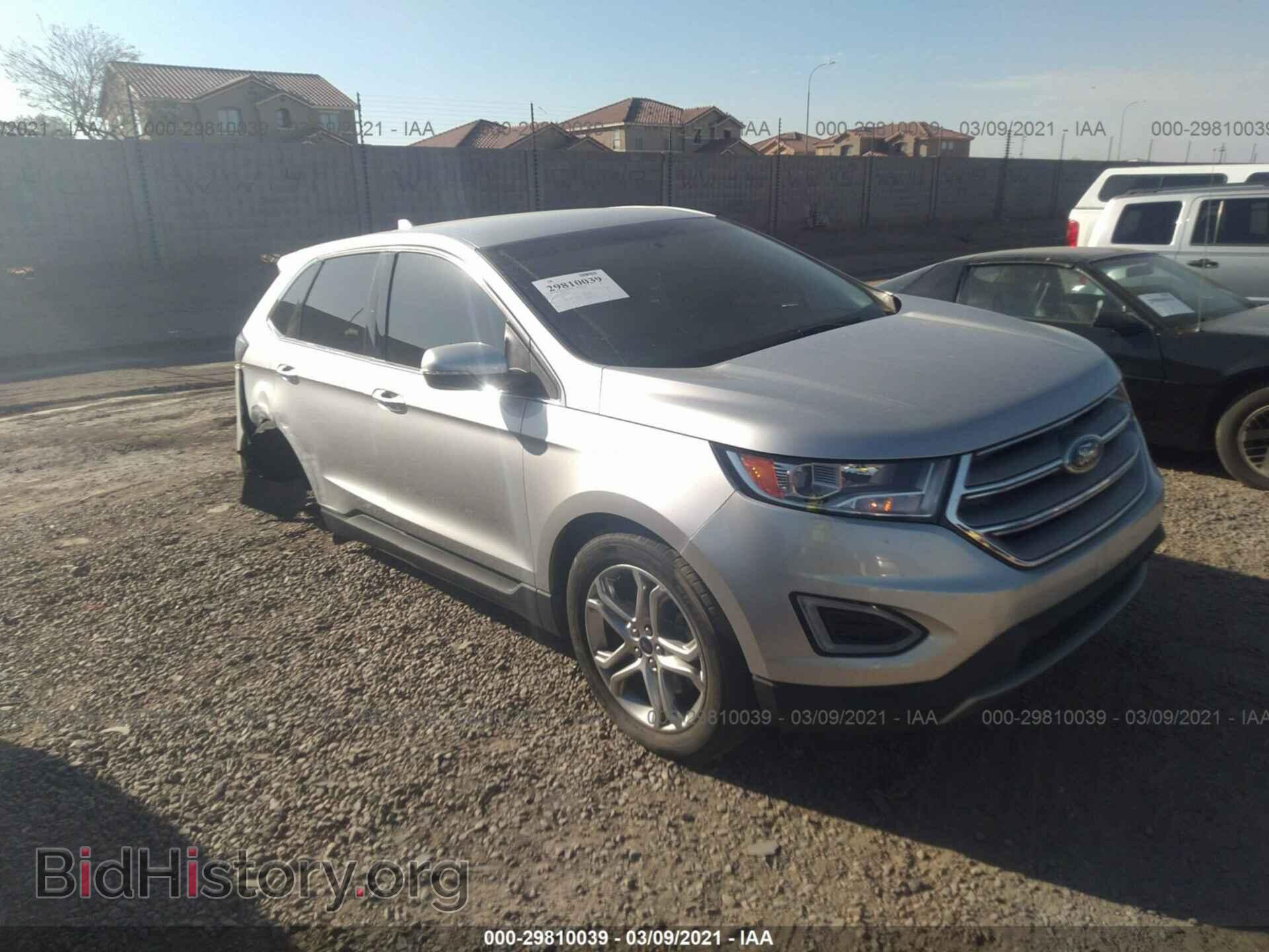 Фотография 2FMPK3K84GBB53238 - FORD EDGE 2016