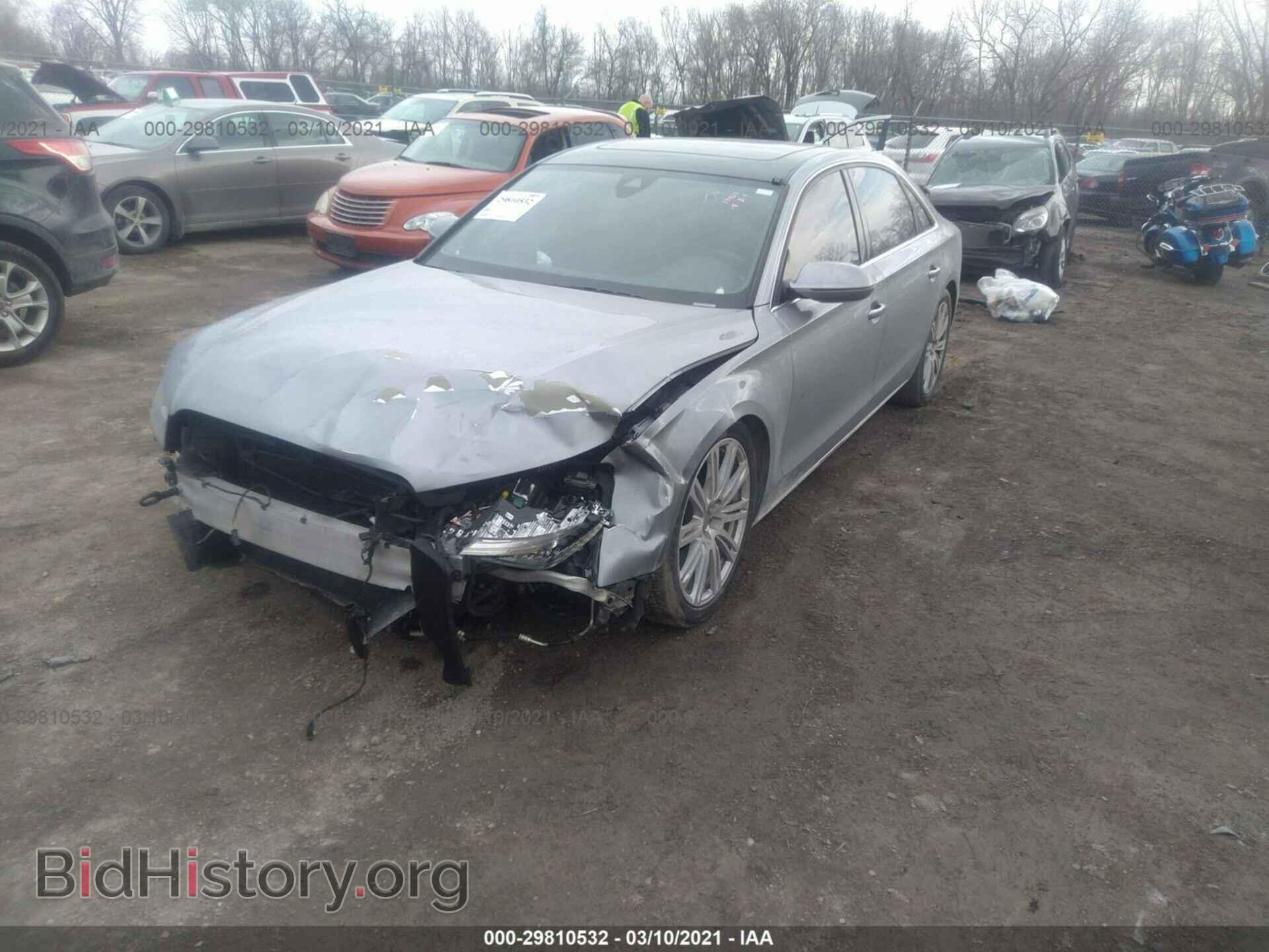 2012 AUDI A8 L - VIN: WAURVAFD2CN020621 - Photo 2