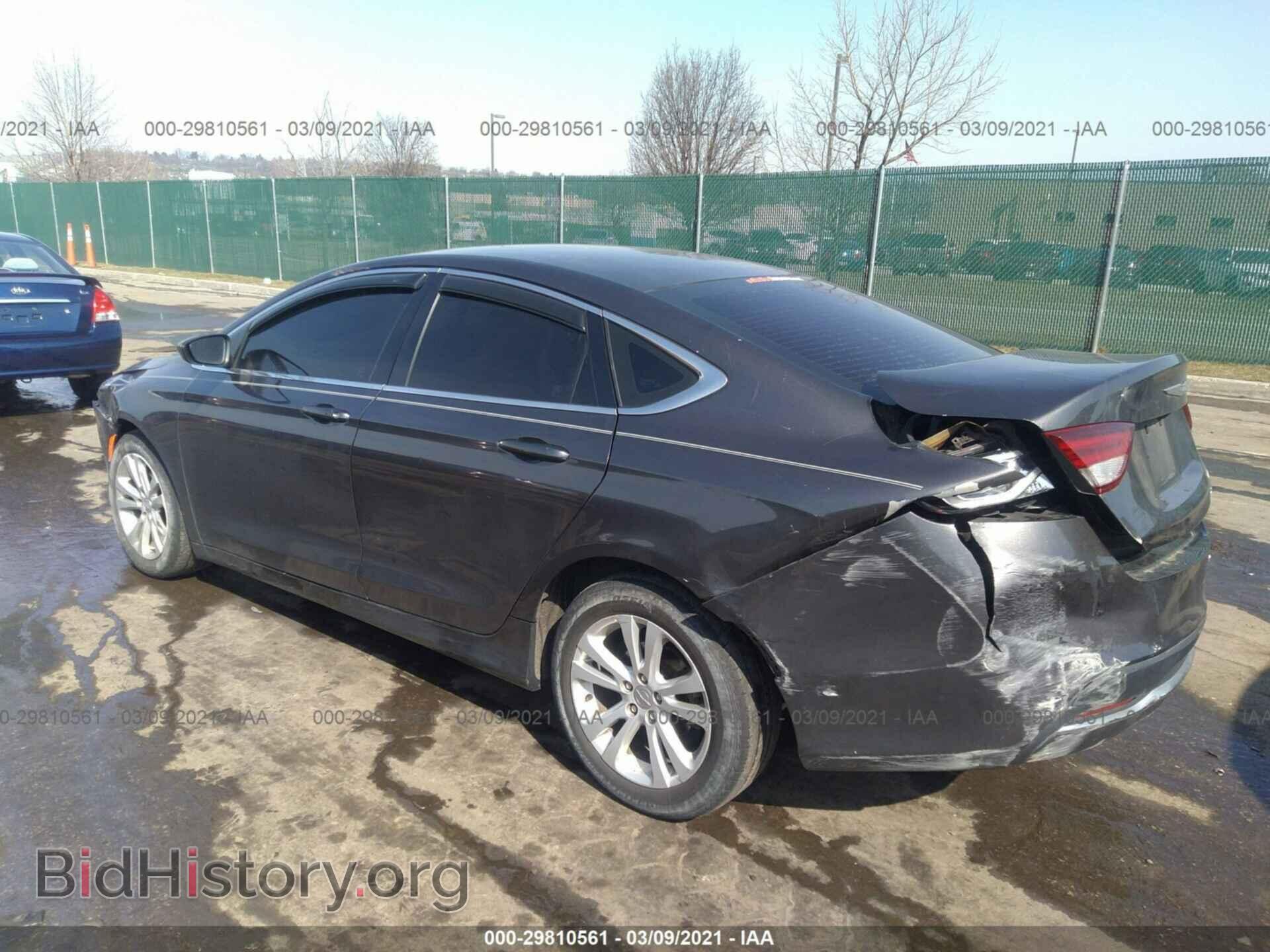 2016 CHRYSLER 200 - VIN: 1C3CCCABXGN139138 - Фото 3