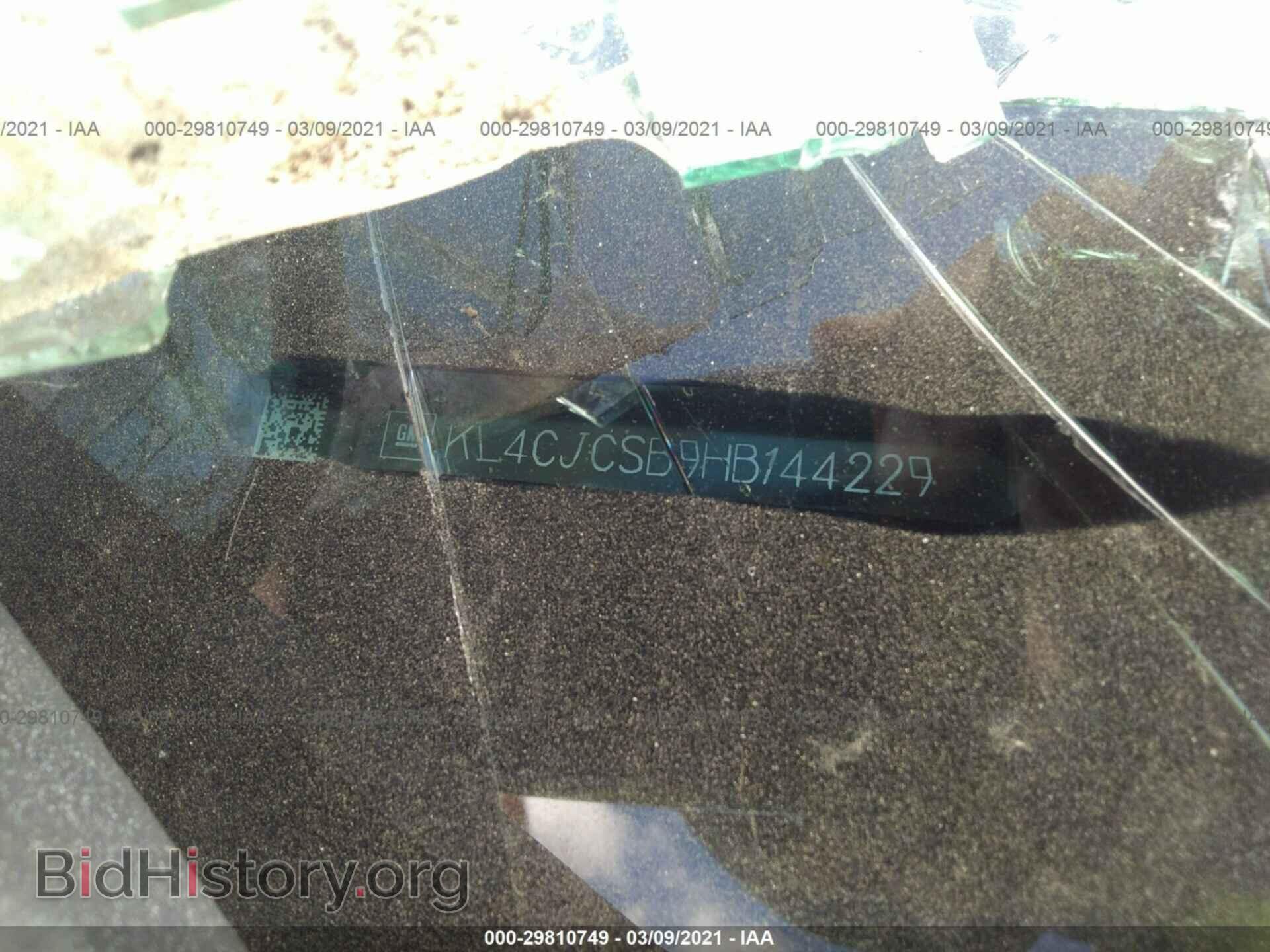 2017 BUICK ENCORE - VIN: KL4CJCSB9HB144229 - Photo 9
