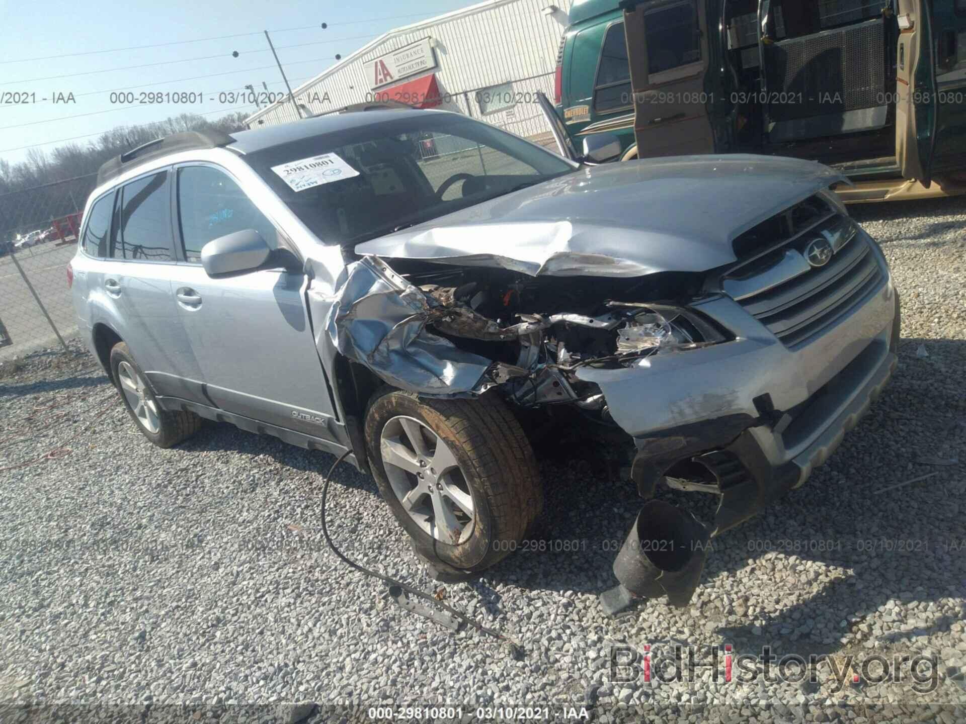 Photo 4S4BRDKC5E2207035 - SUBARU OUTBACK 2014