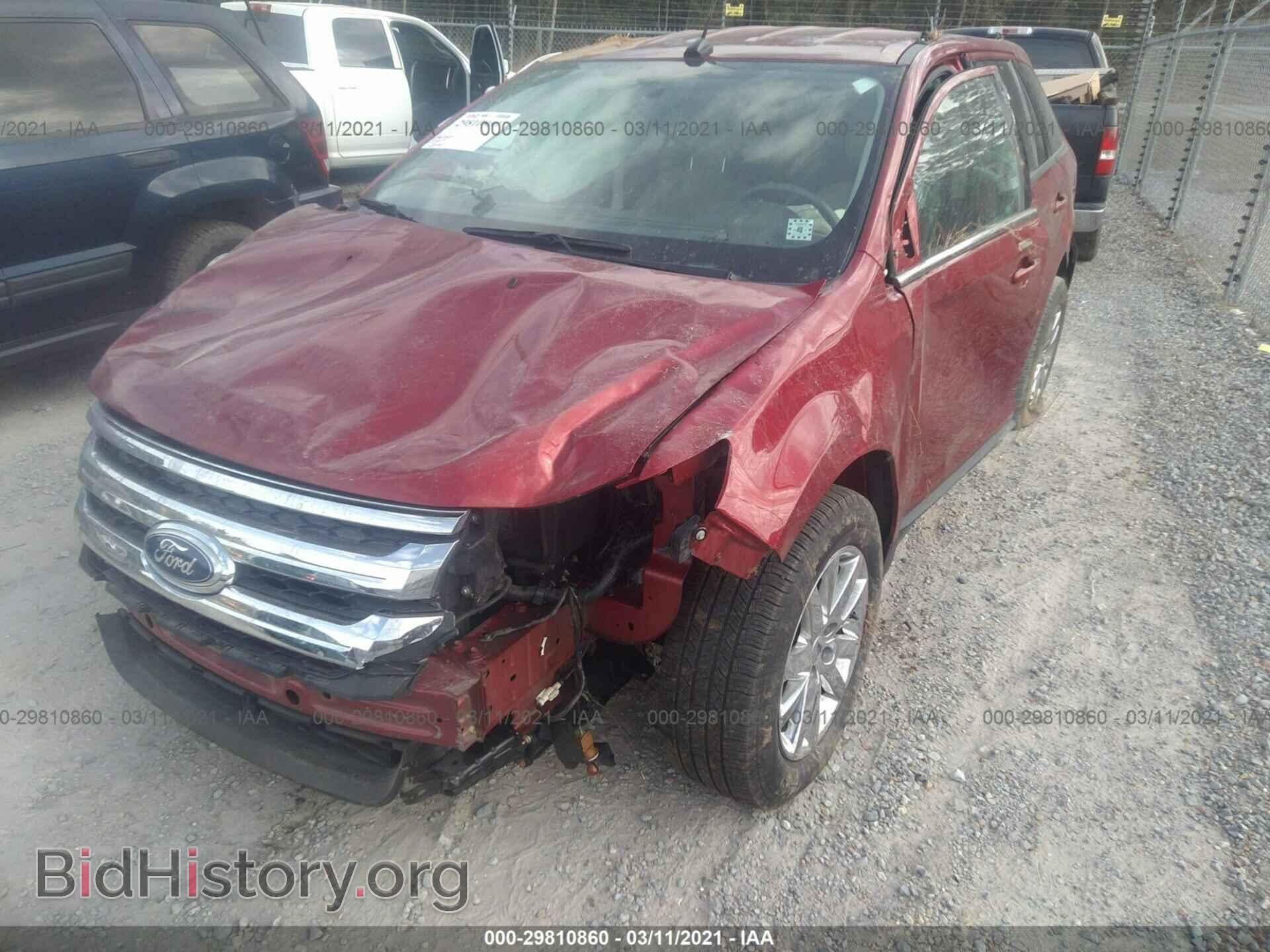 2014 FORD EDGE - VIN: 2FMDK3K98EBB10465 - Фото 2