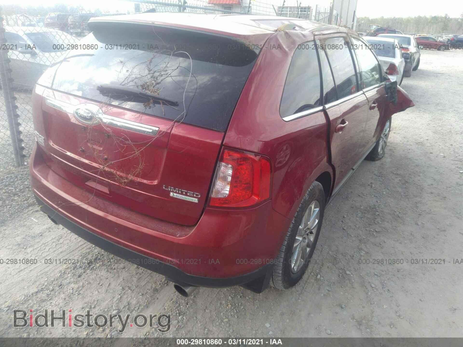 2014 FORD EDGE - VIN: 2FMDK3K98EBB10465 - Фото 4