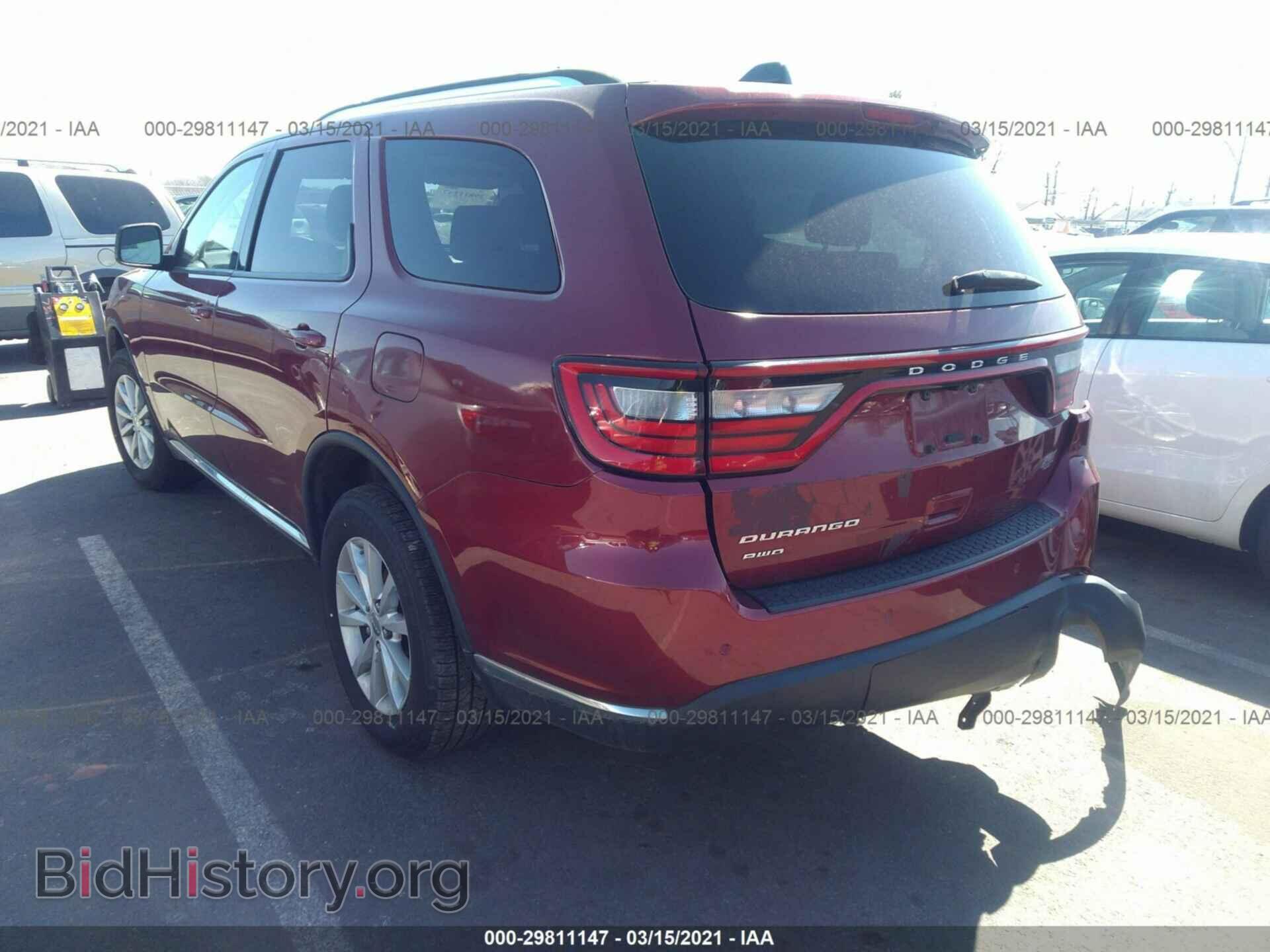 2015 DODGE DURANGO - VIN: 1C4RDJAG5FC236518 - Фото 3