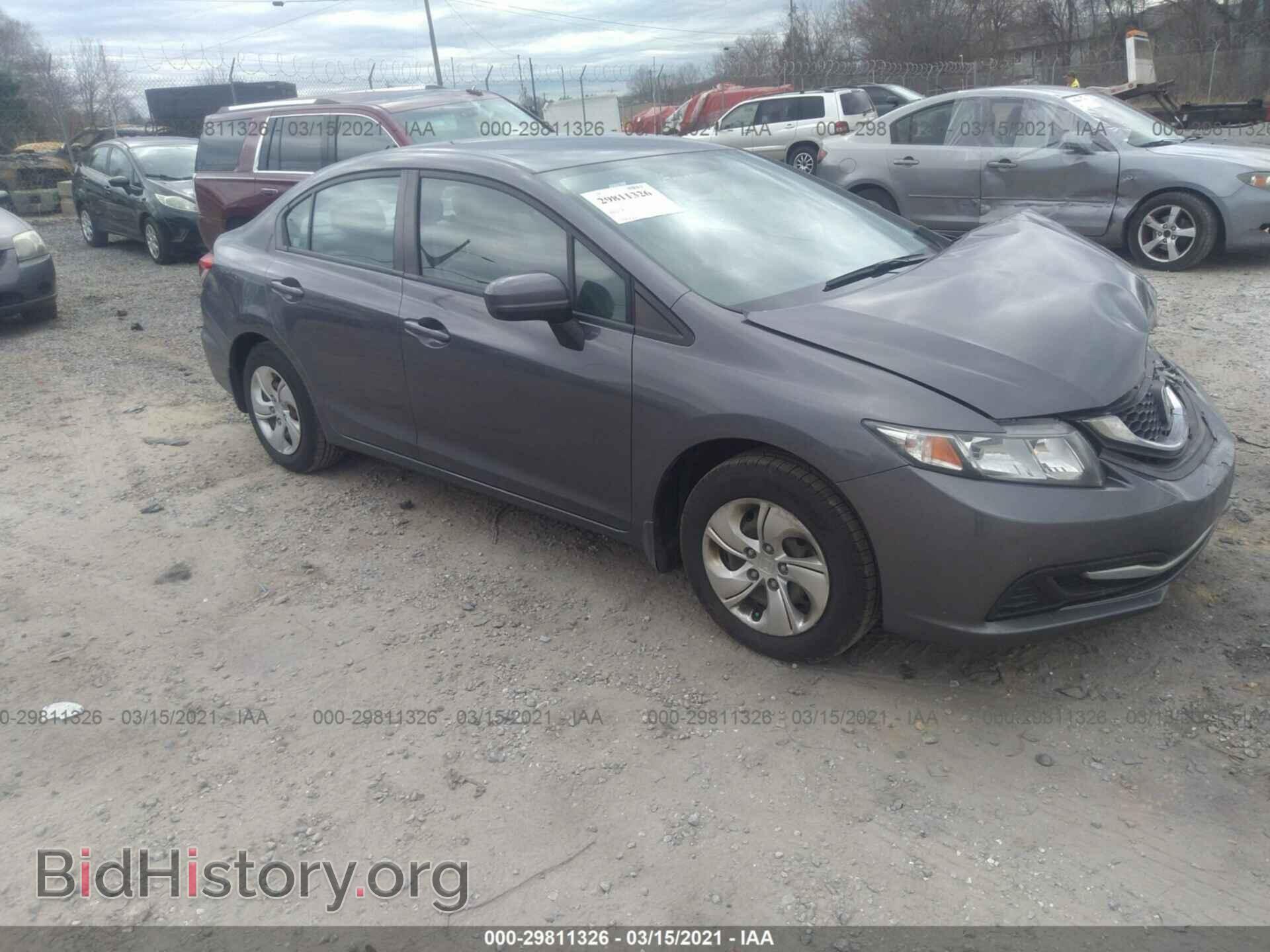 Фотография 2HGFB2F55EH530231 - HONDA CIVIC SEDAN 2014