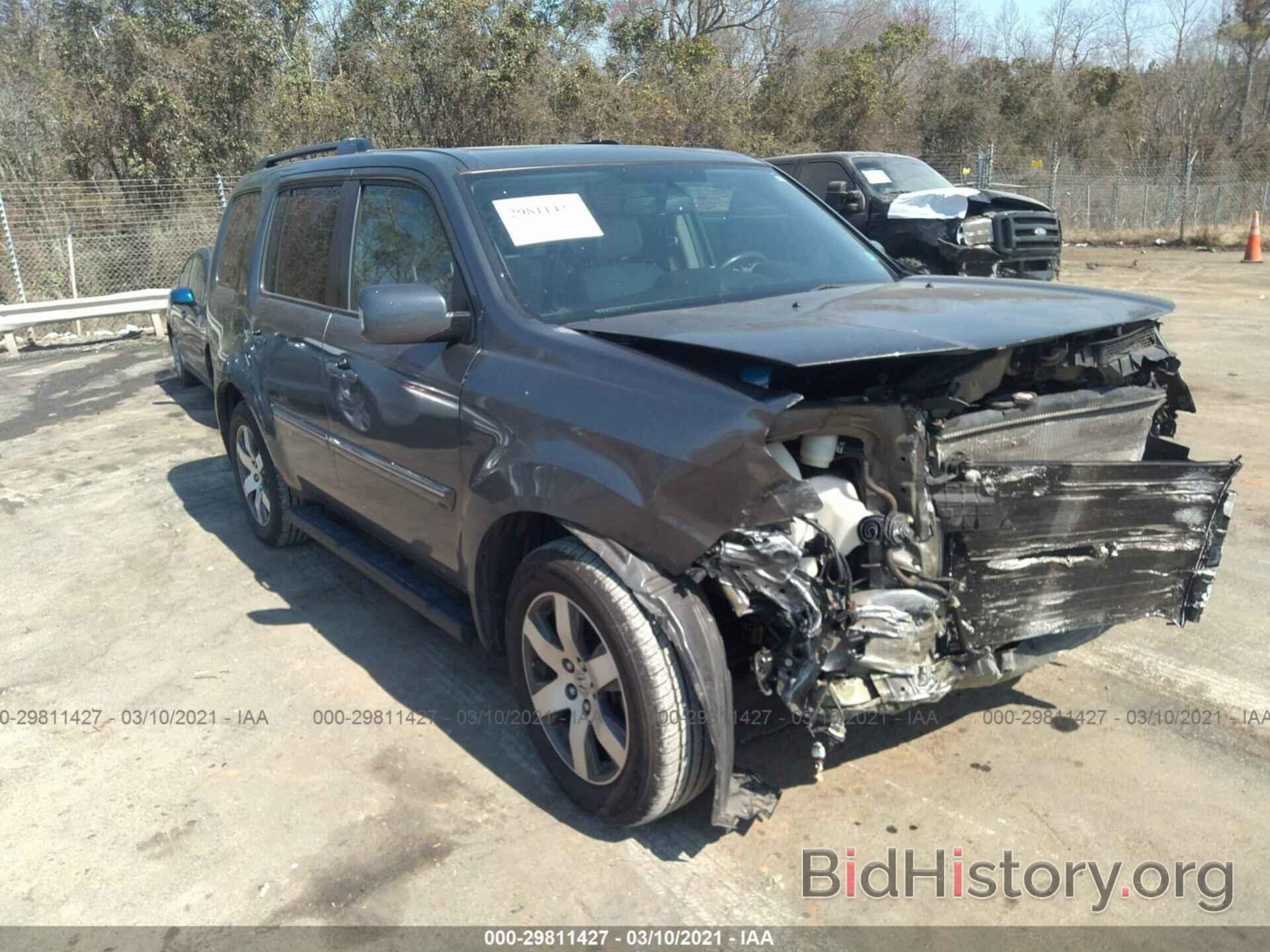 Photo 5FNYF3H91DB029391 - HONDA PILOT 2013