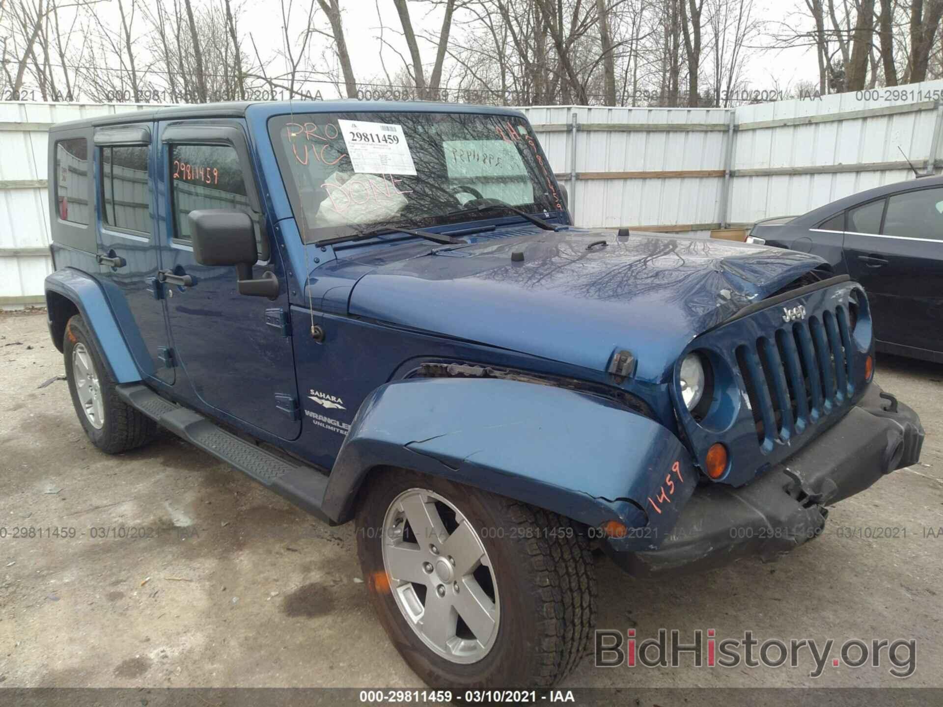 Photo 1J8GA591X9L779447 - JEEP WRANGLER UNLIMITED 2009