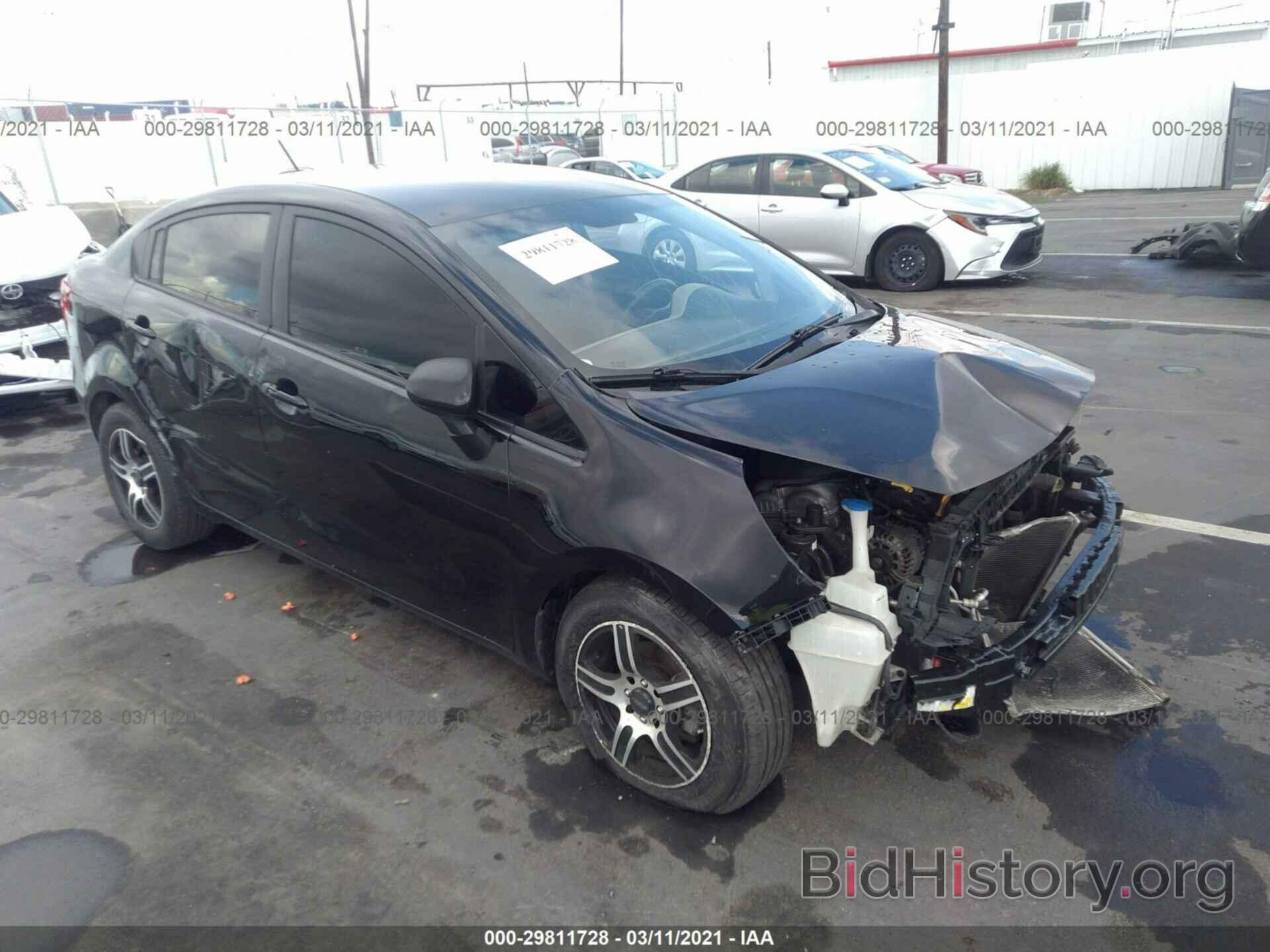 Photo KNADM4A34C6089849 - KIA RIO 2012