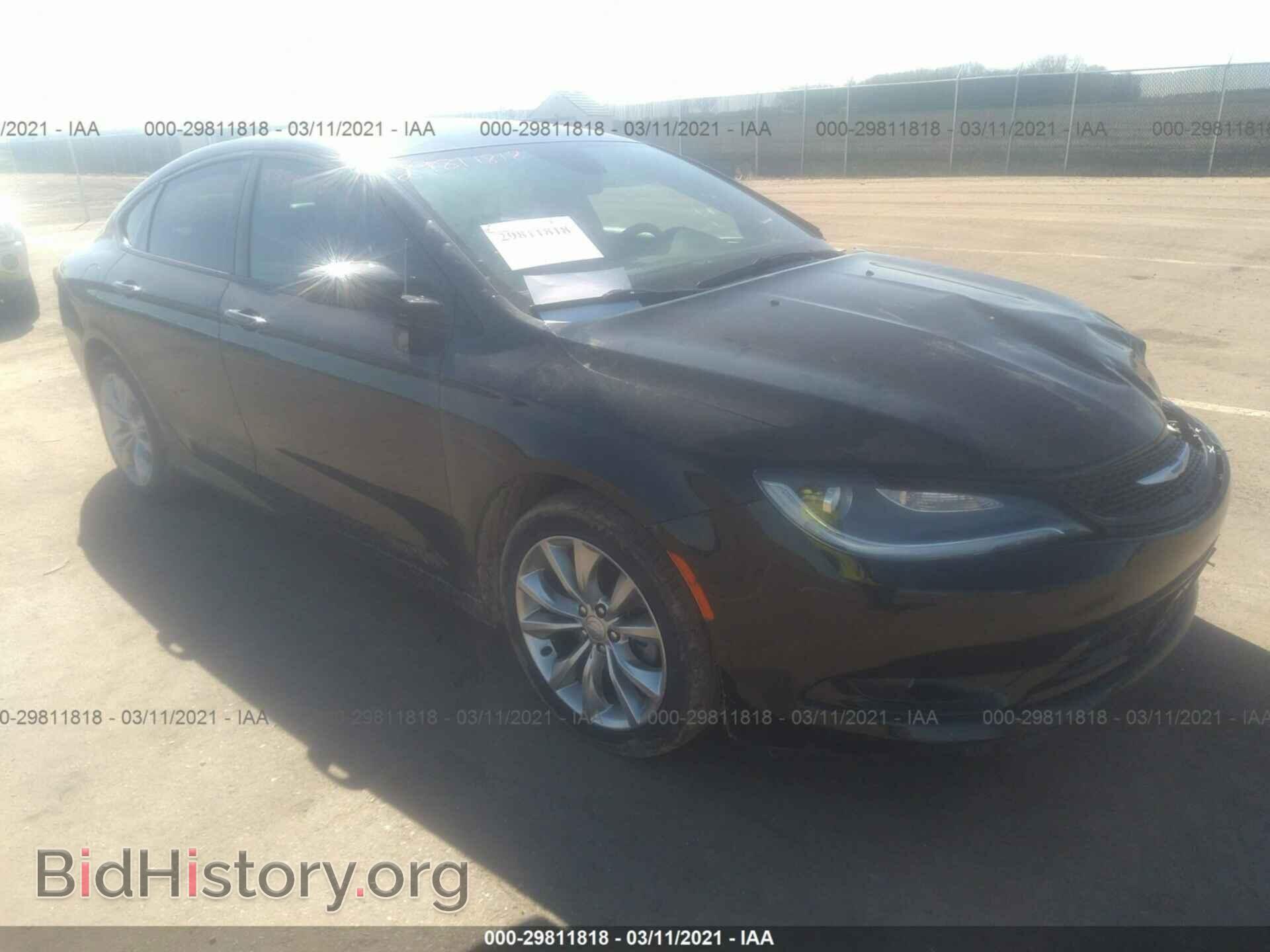 Фотография 1C3CCCBB3FN538261 - CHRYSLER 200 2015
