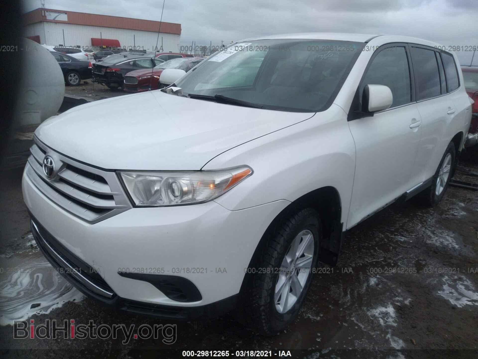 2012 TOYOTA HIGHLANDER - VIN: 5TDZA3EH3CS027778 - Фото 2