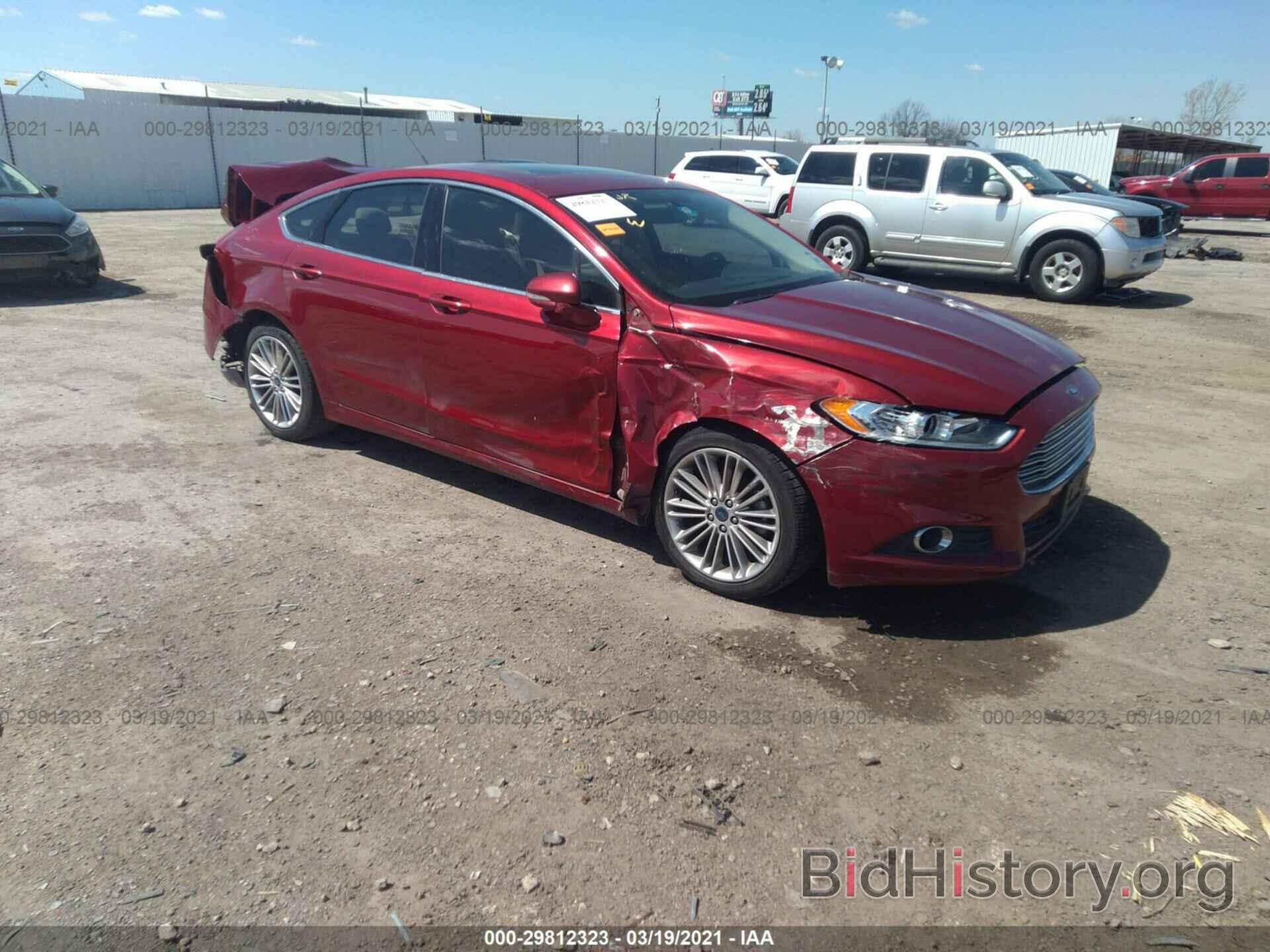 Фотография 3FA6P0H9XGR132255 - FORD FUSION 2016