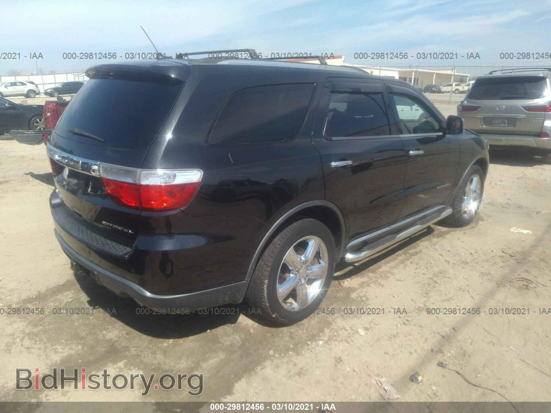 2012 DODGE DURANGO - VIN: 1C4RDJEG1CC337206 - Photo 4