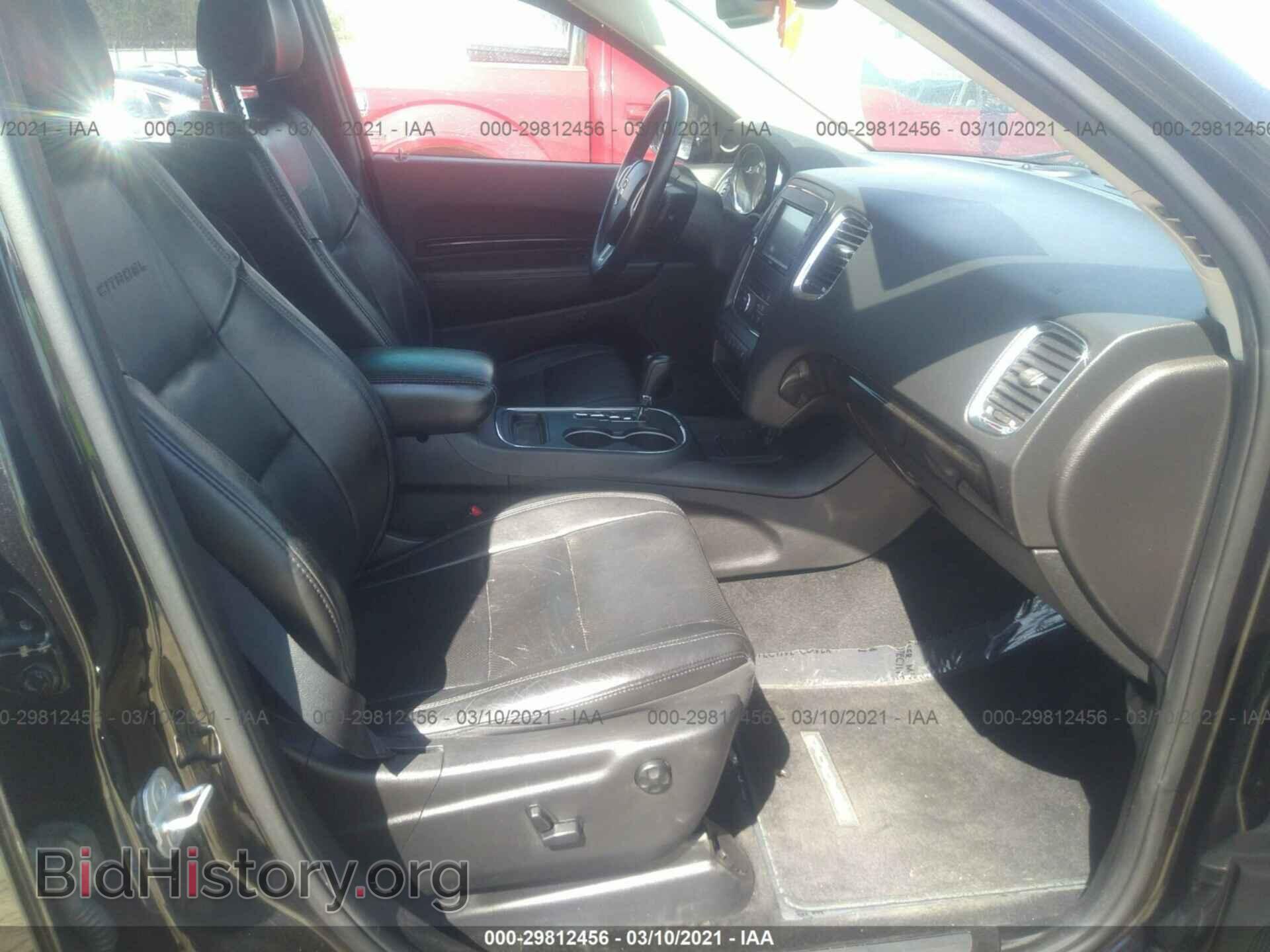 2012 DODGE DURANGO - VIN: 1C4RDJEG1CC337206 - Photo 5