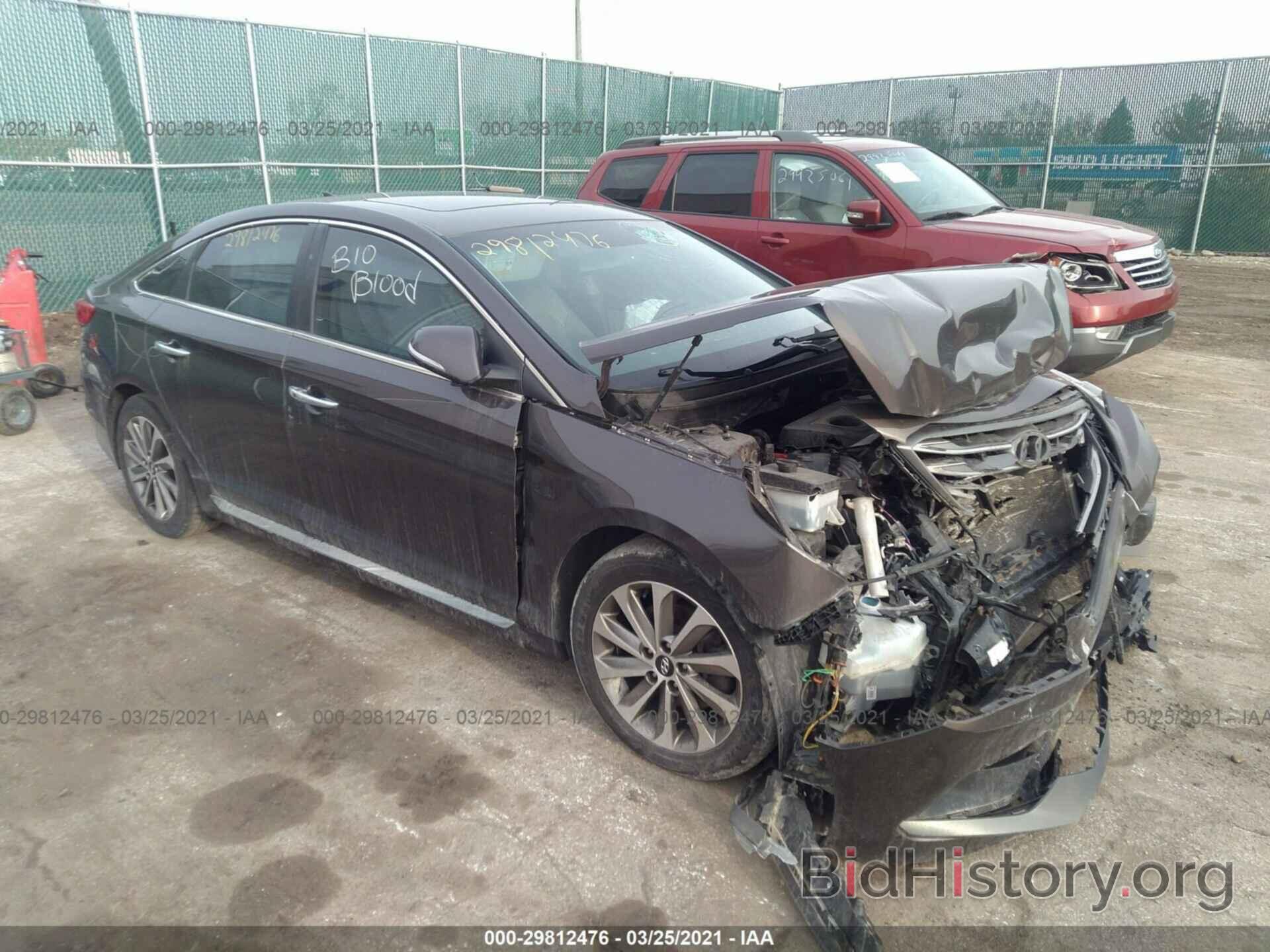 Photo 5NPE34AF8GH435353 - HYUNDAI SONATA 2016