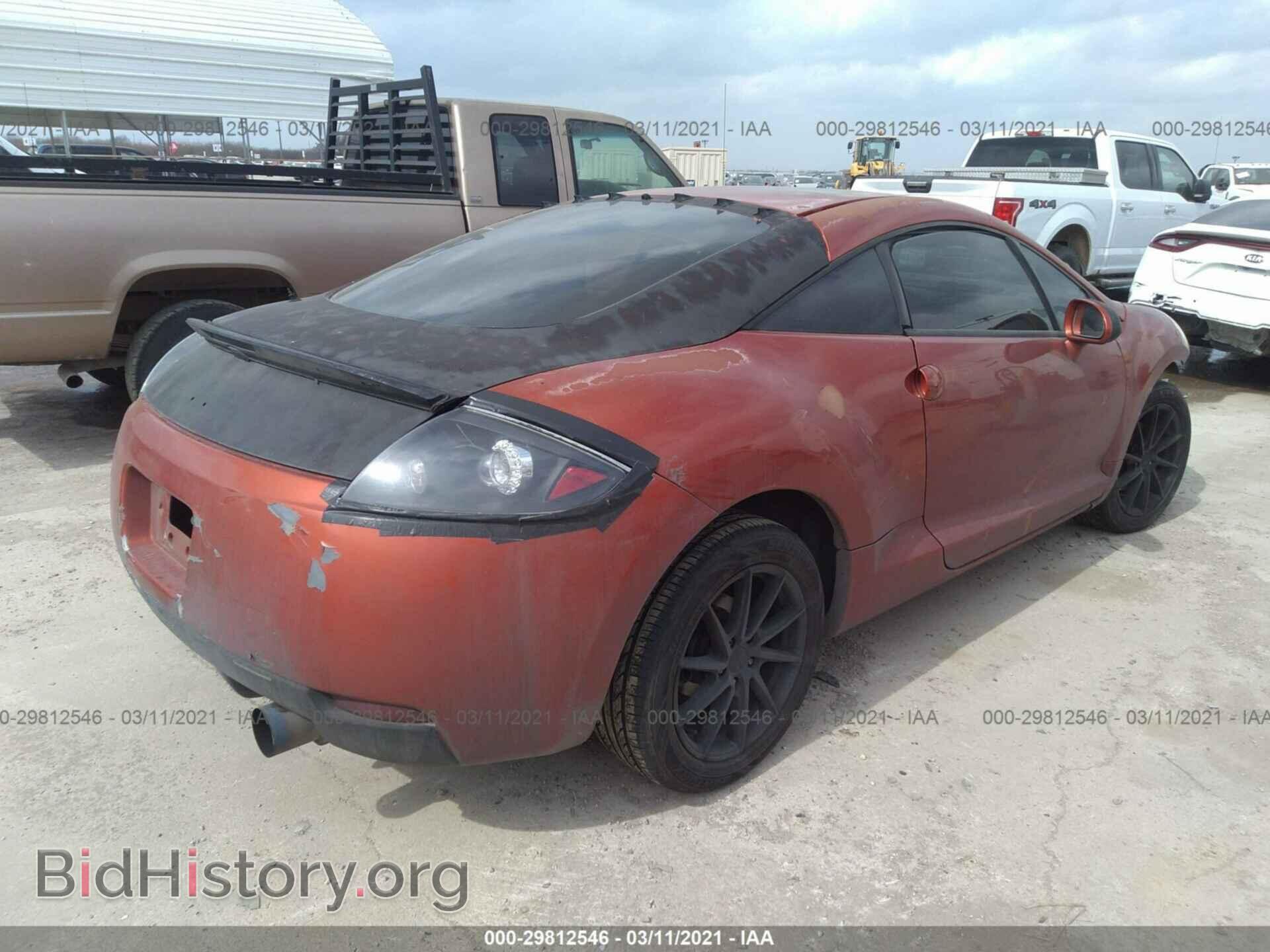 2006 MITSUBISHI ECLIPSE - VIN: 4A3AK24F16E012787 - Фото 4
