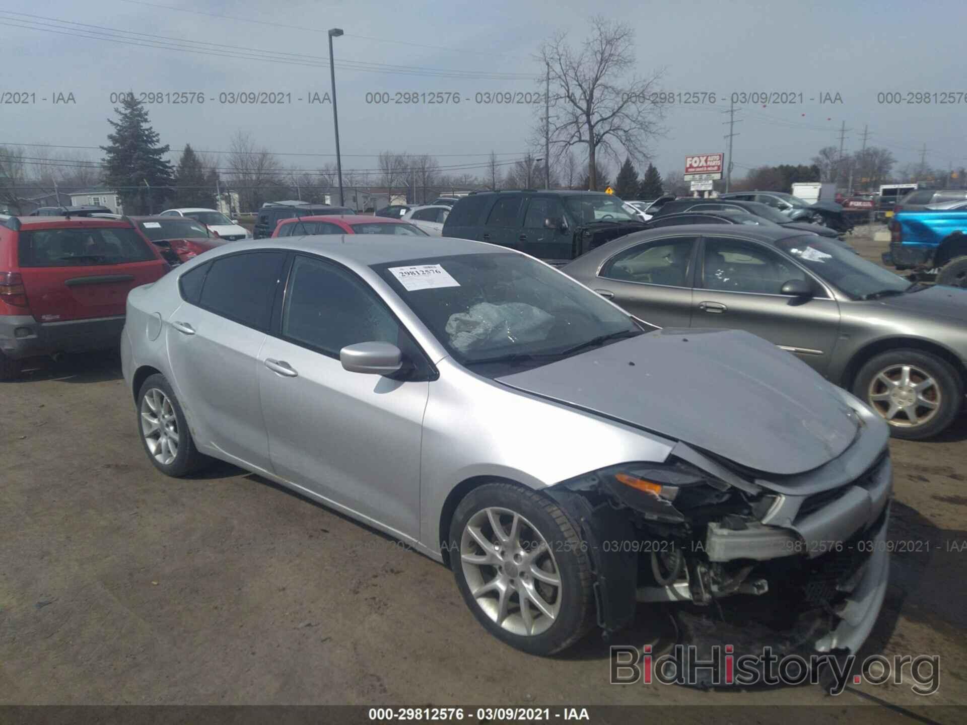 Photo 1C3CDFBA6DD330111 - DODGE DART 2013