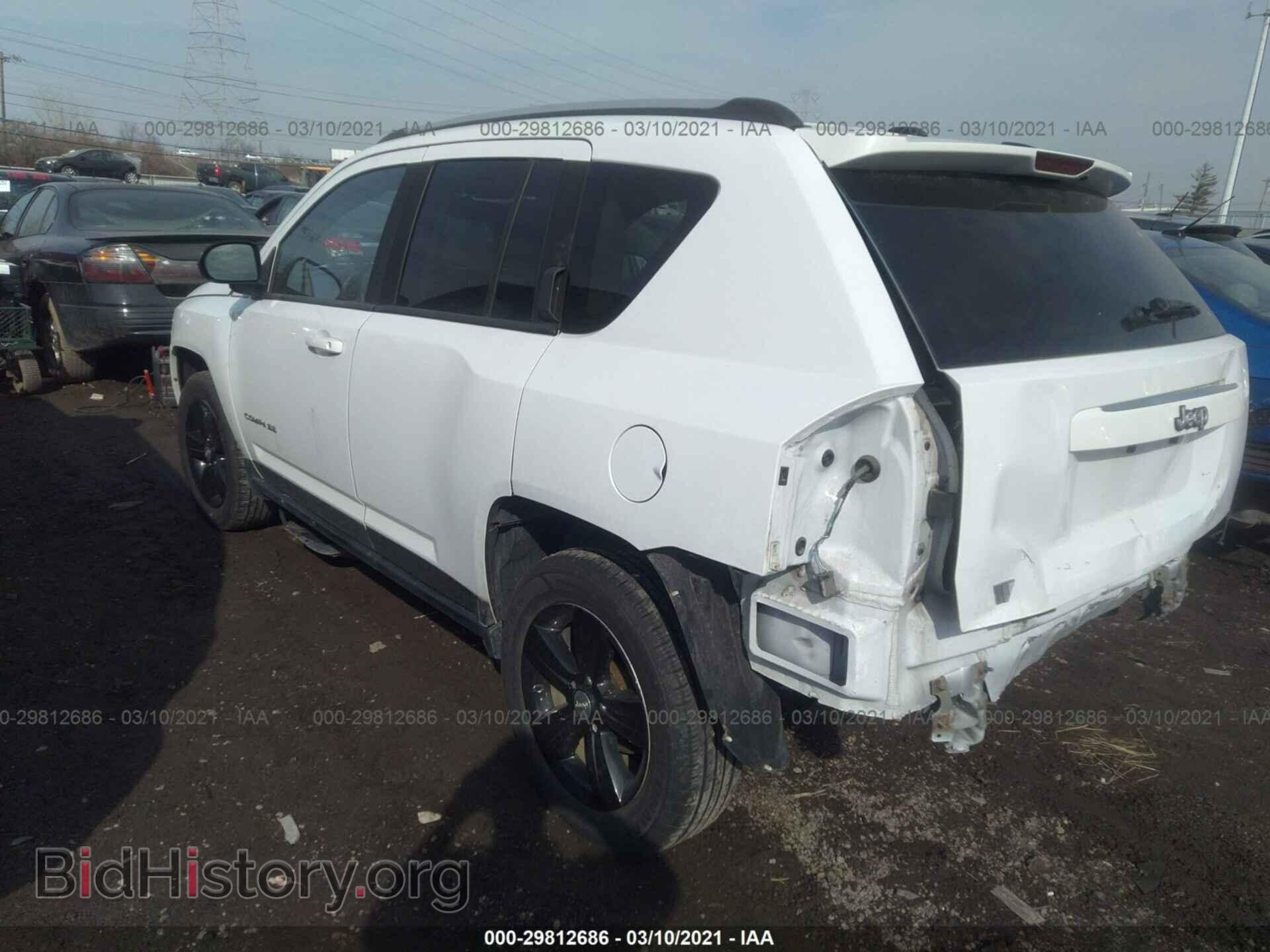 2016 JEEP COMPASS - VIN: 1C4NJDBB9GD520452 - Фото 3
