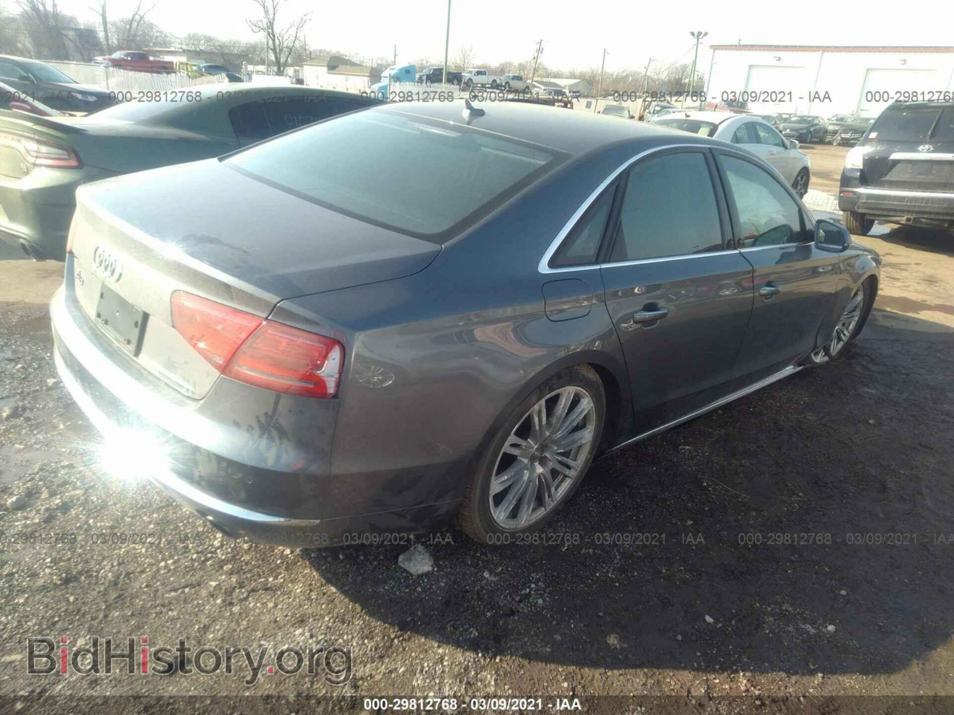 2014 AUDI A8 - VIN: WAUAGAFD9EN012574 - Photo 4