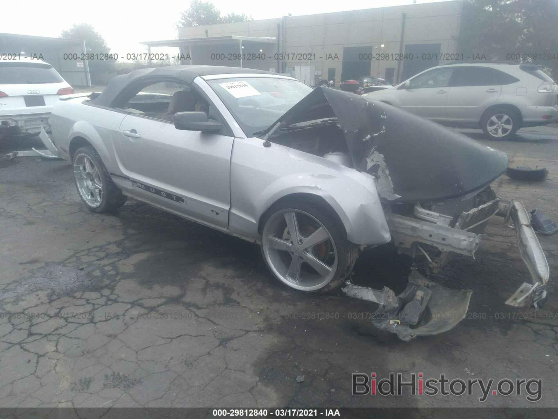 Photo 1ZVFT84N175264554 - FORD MUSTANG 2007