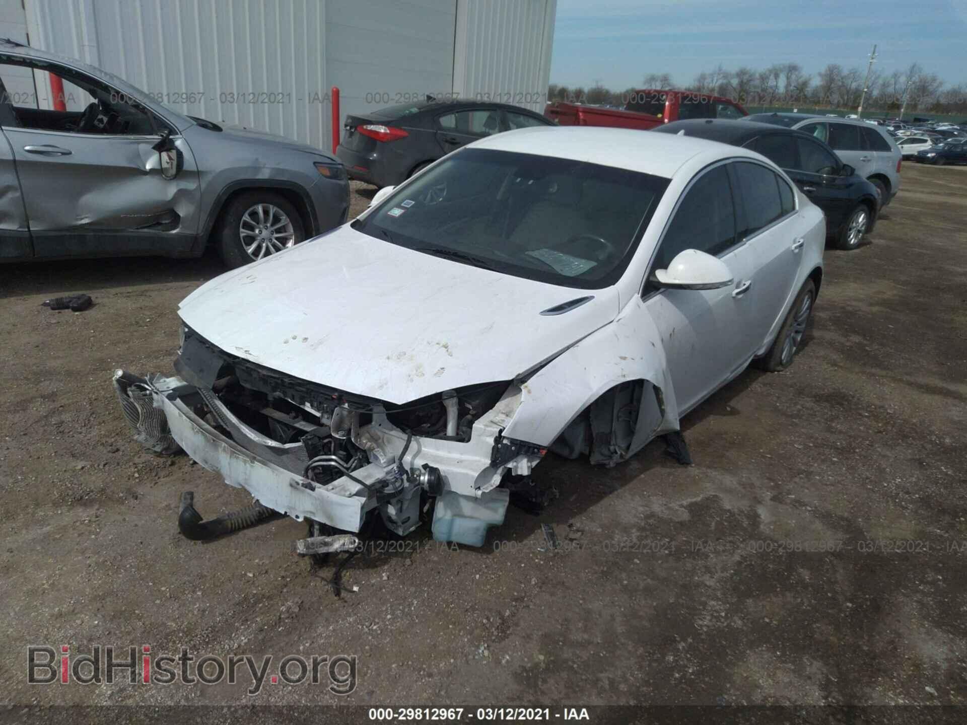2013 BUICK REGAL - VIN: 2G4GS5EVXD9122754 - Фото 2