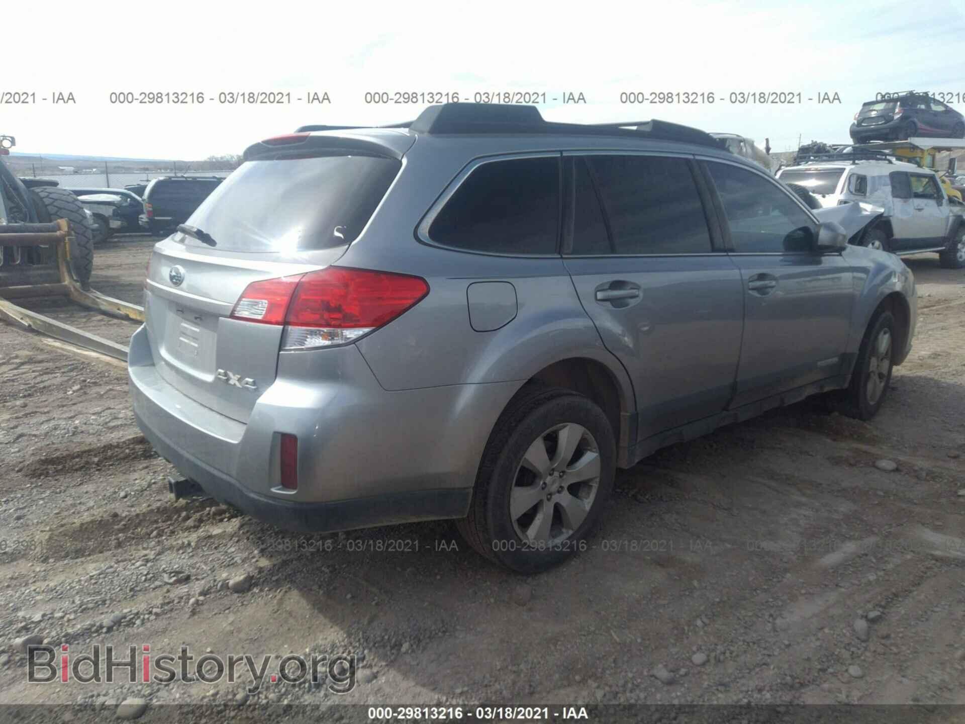 2011 SUBARU OUTBACK - VIN: 4S4BRBCC2B3406830 - Фото 4
