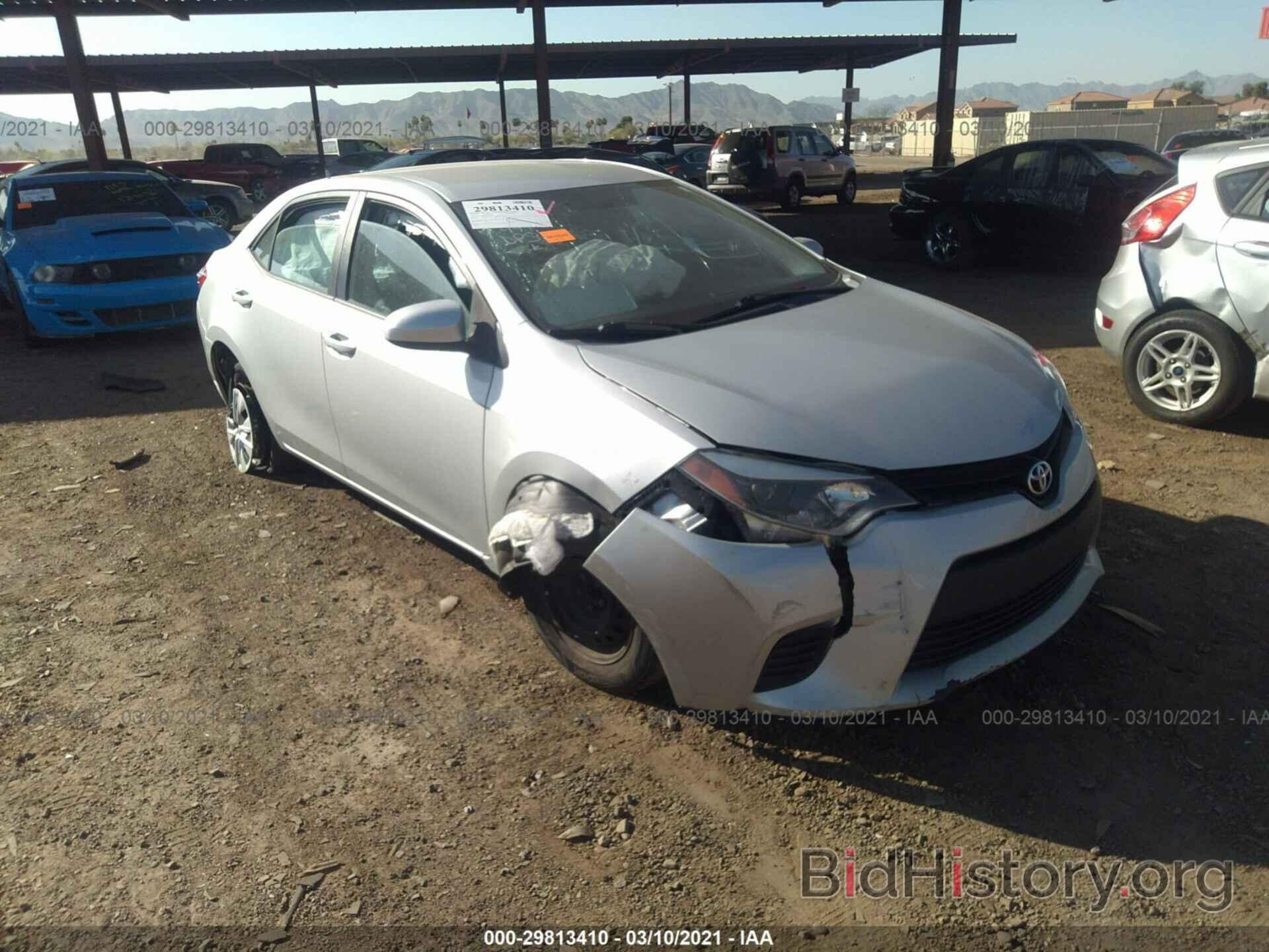 Photo 5YFBURHE5FP293989 - TOYOTA COROLLA 2015