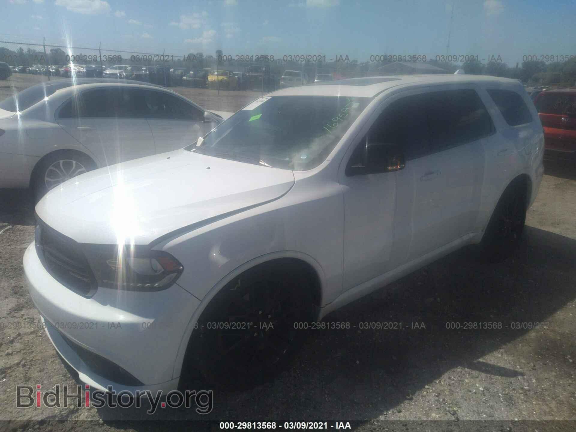 2015 DODGE DURANGO - VIN: 1C4RDHDG0FC169587 - Фото 2