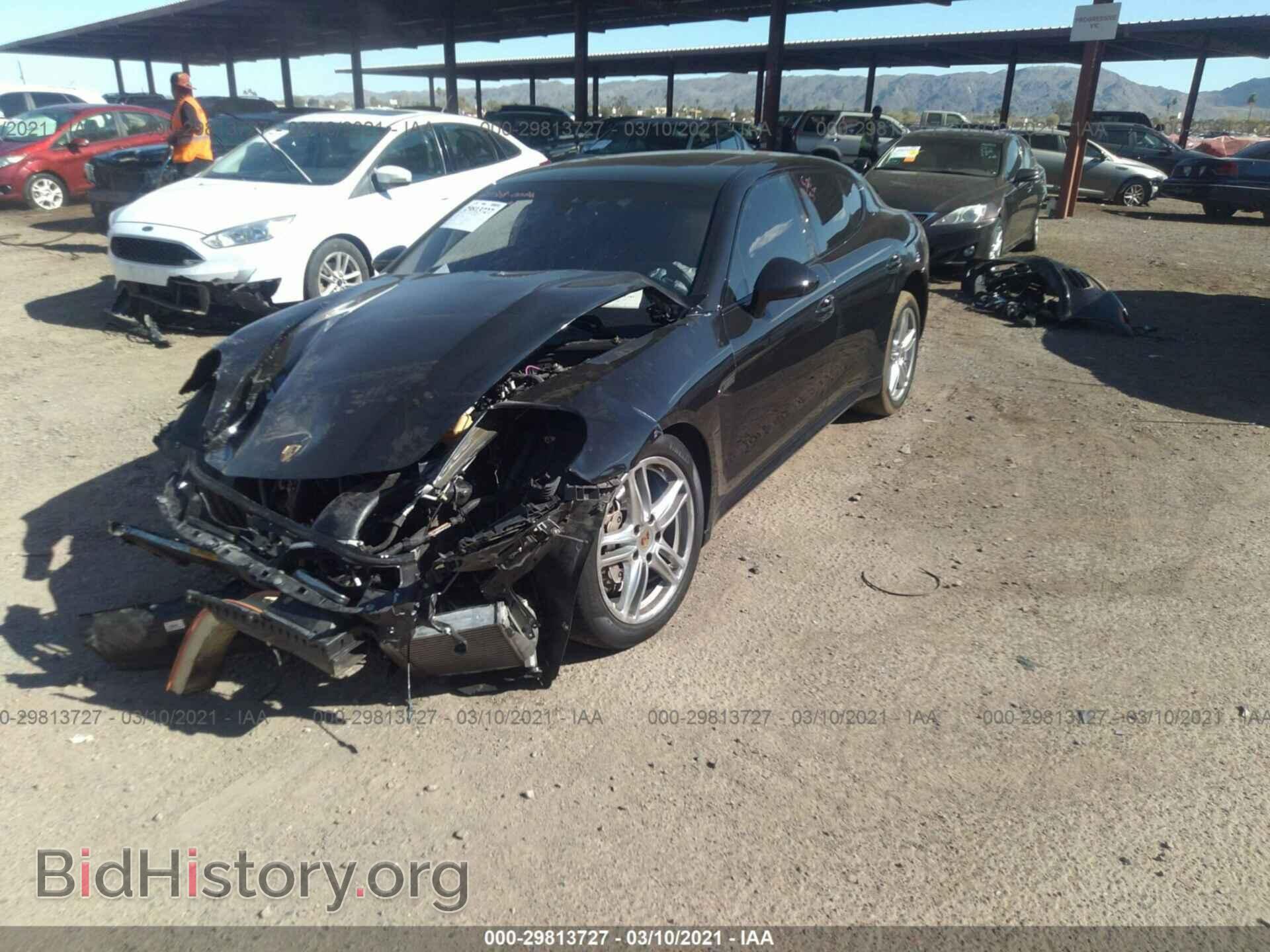 2014 PORSCHE PANAMERA - VIN: WP0AB2A72EL055609 - Фото 2