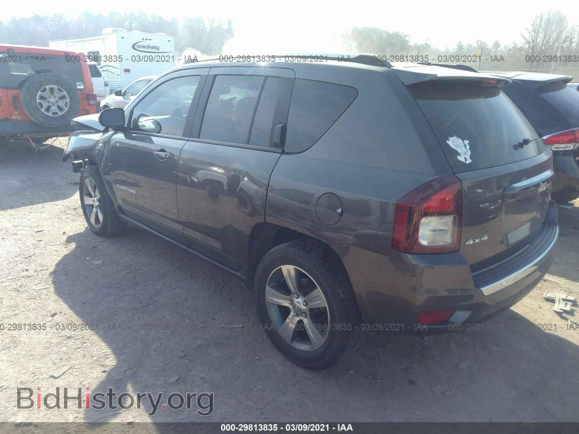 2017 JEEP COMPASS - VIN: 1C4NJDEB2HD100285 - Фото 3