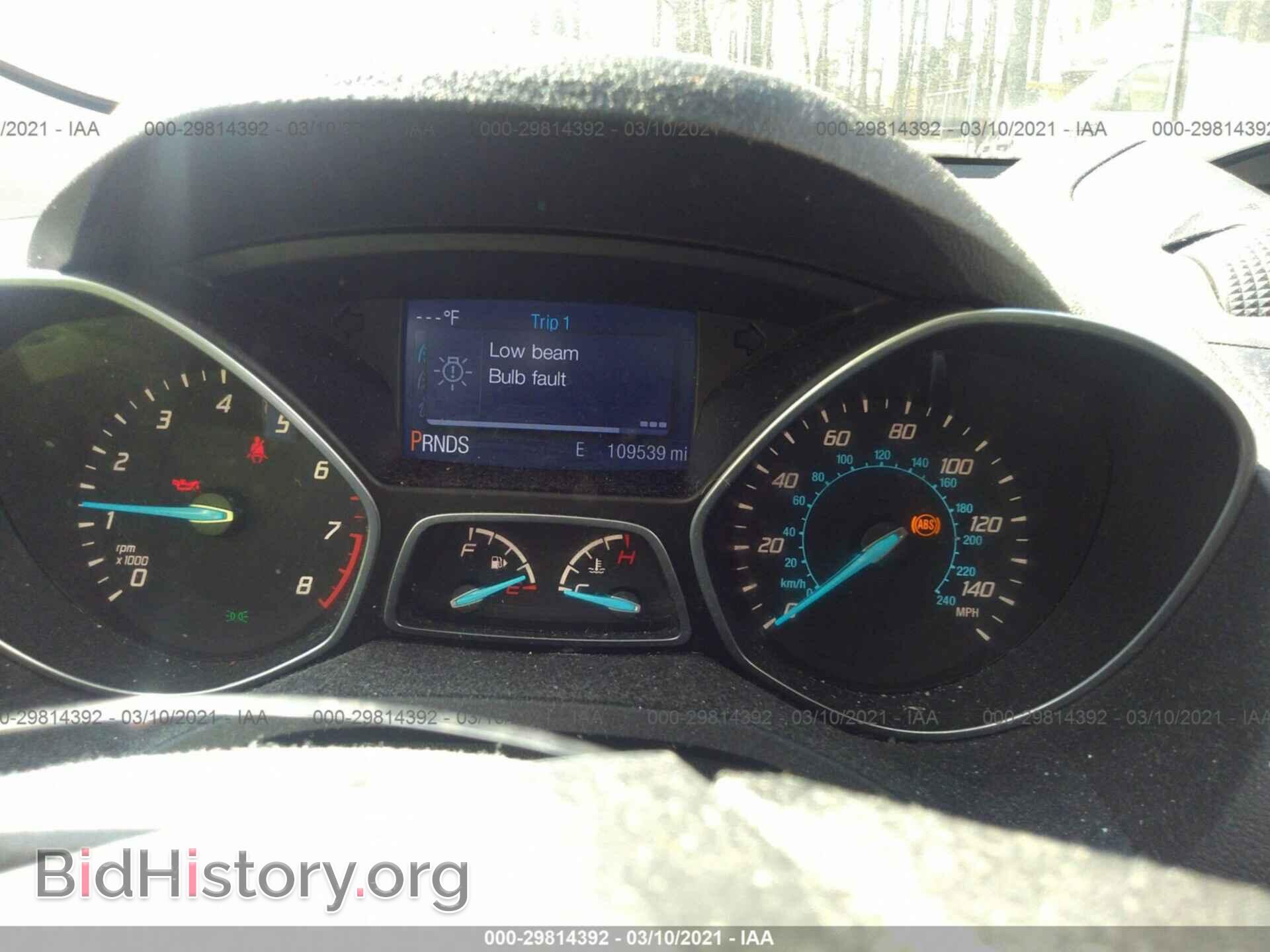 2014 FORD ESCAPE - VIN: 1FMCU0F70EUC80536 - Фото 7