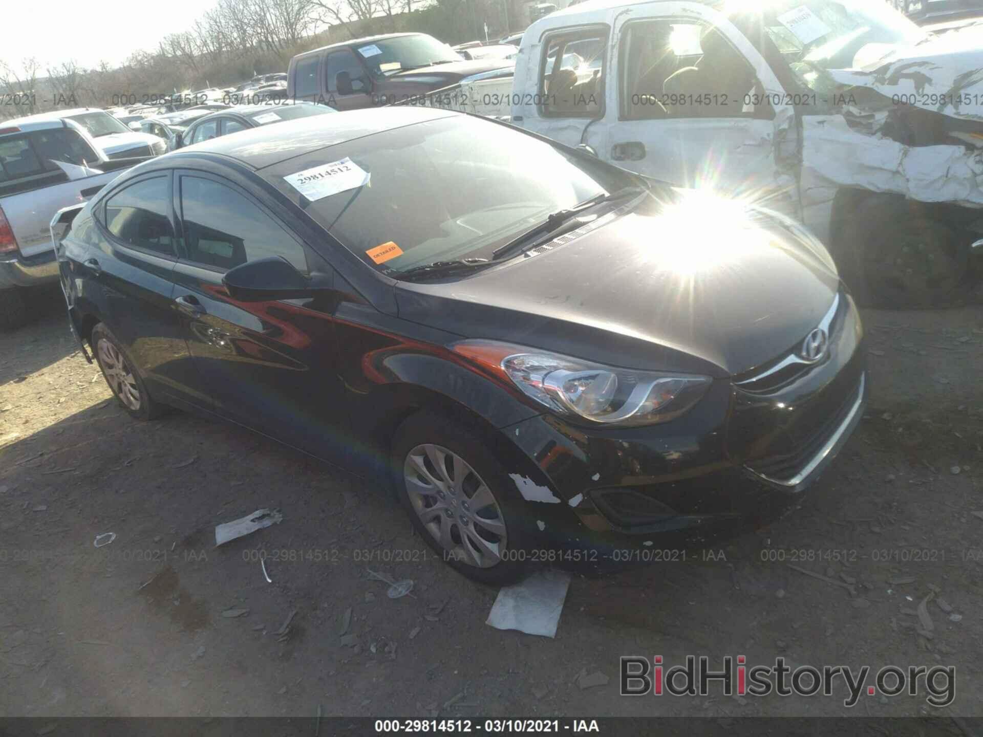 Фотография 5NPDH4AE7DH192425 - HYUNDAI ELANTRA 2013