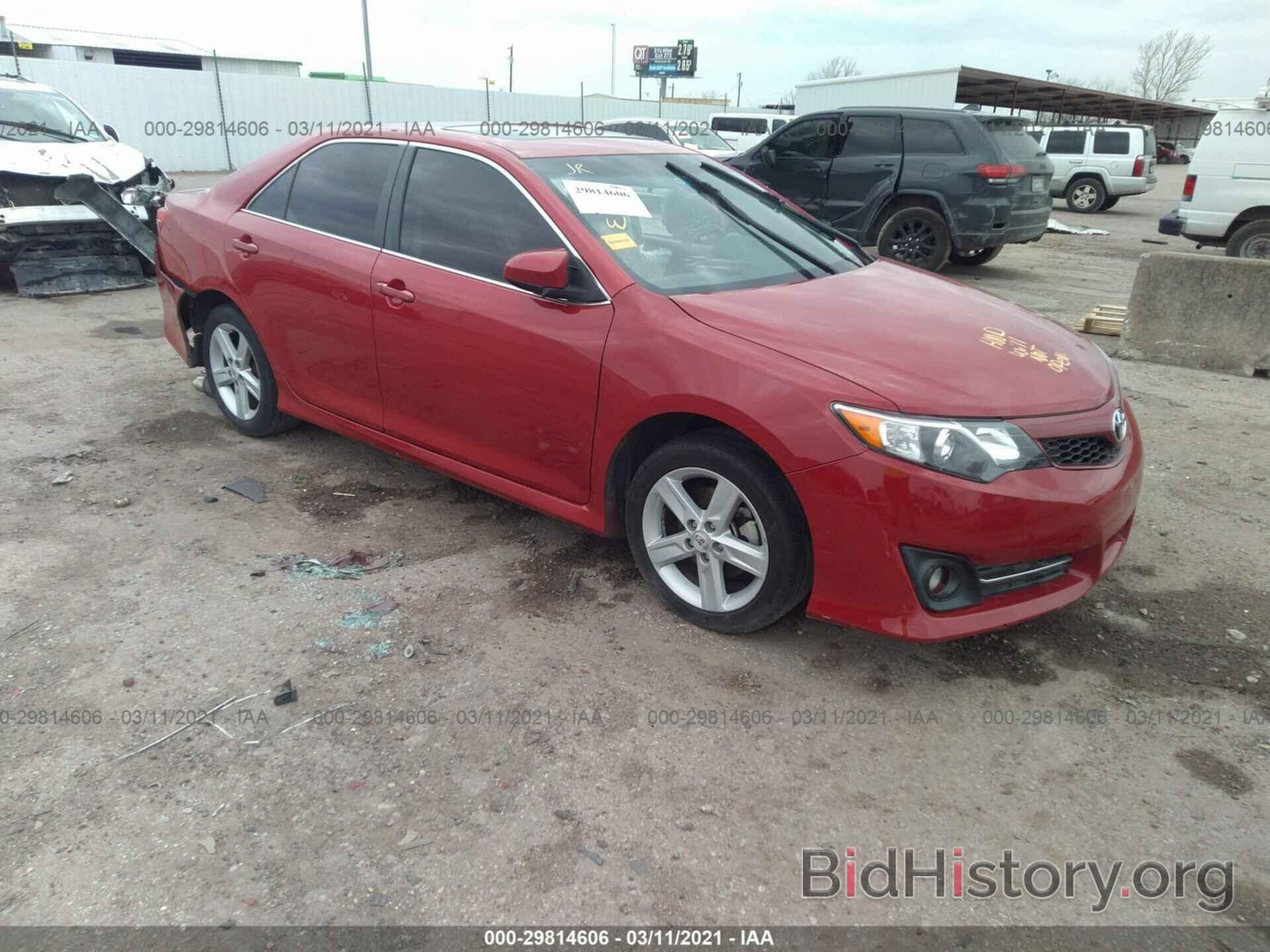 Photo 4T1BF1FK9CU514718 - TOYOTA CAMRY 2012