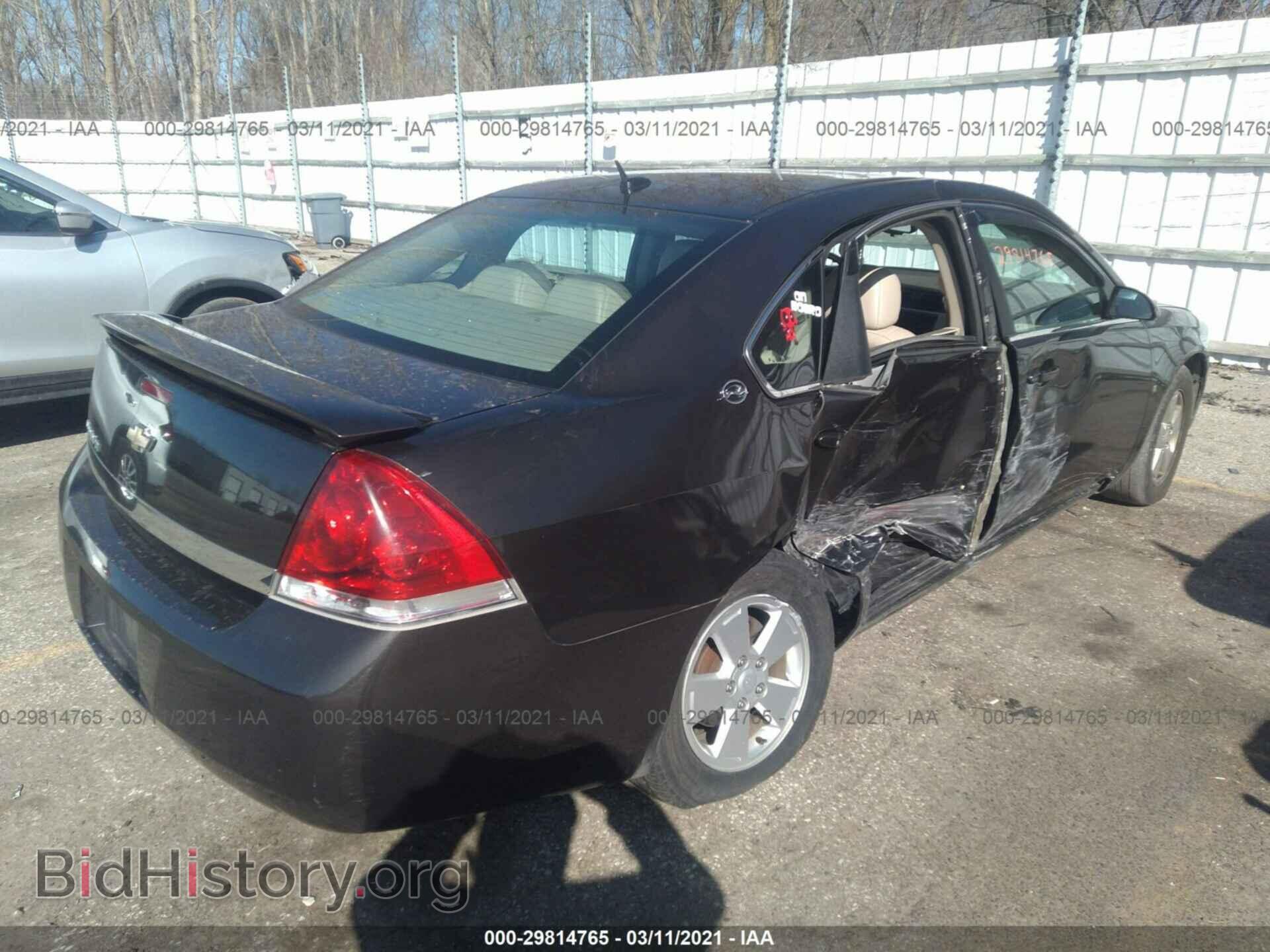 2008 CHEVROLET IMPALA - VIN: 2G1WT58N881316009 - Фото 4