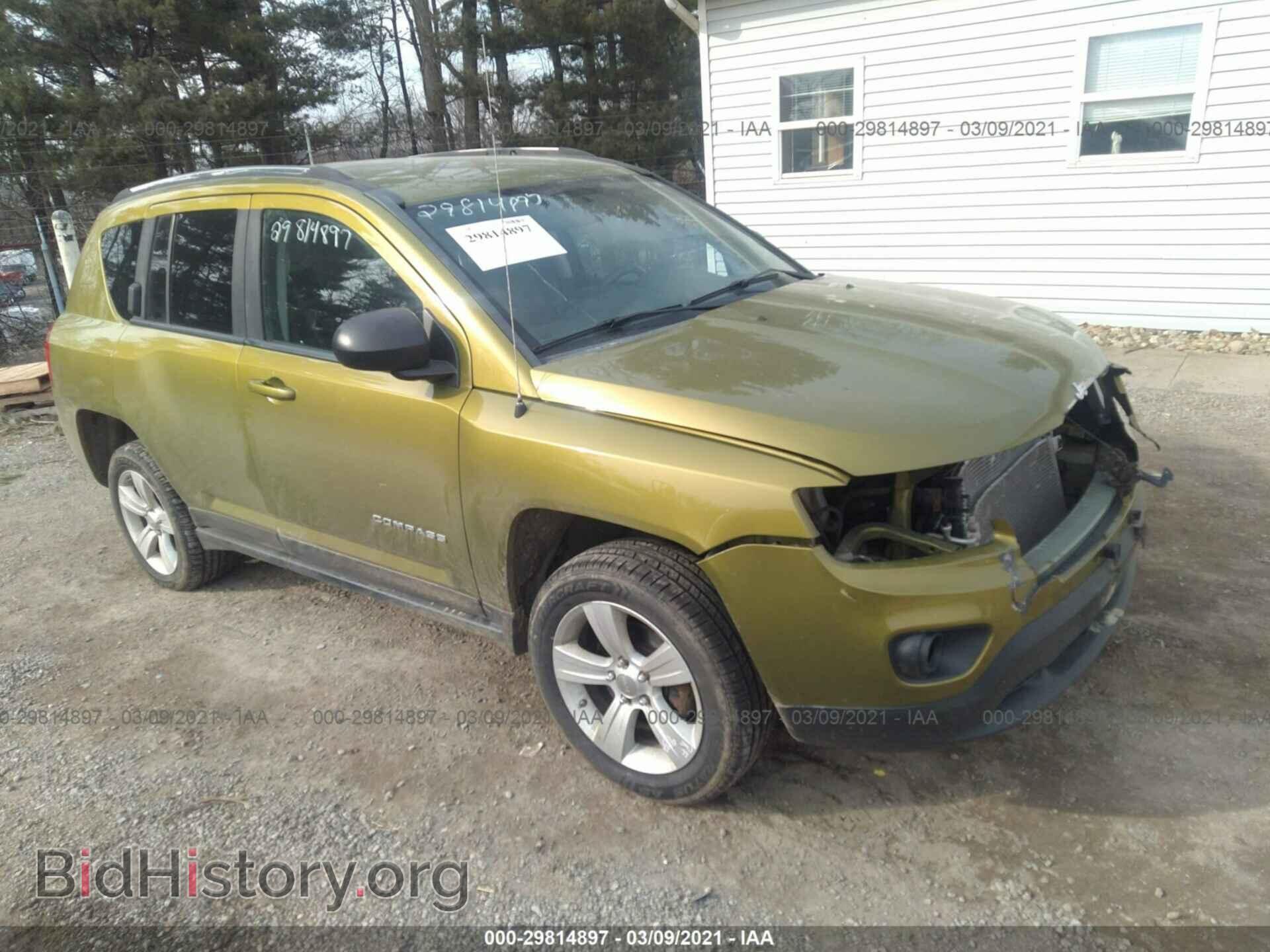 Фотография 1C4NJDBBXCD598765 - JEEP COMPASS 2012