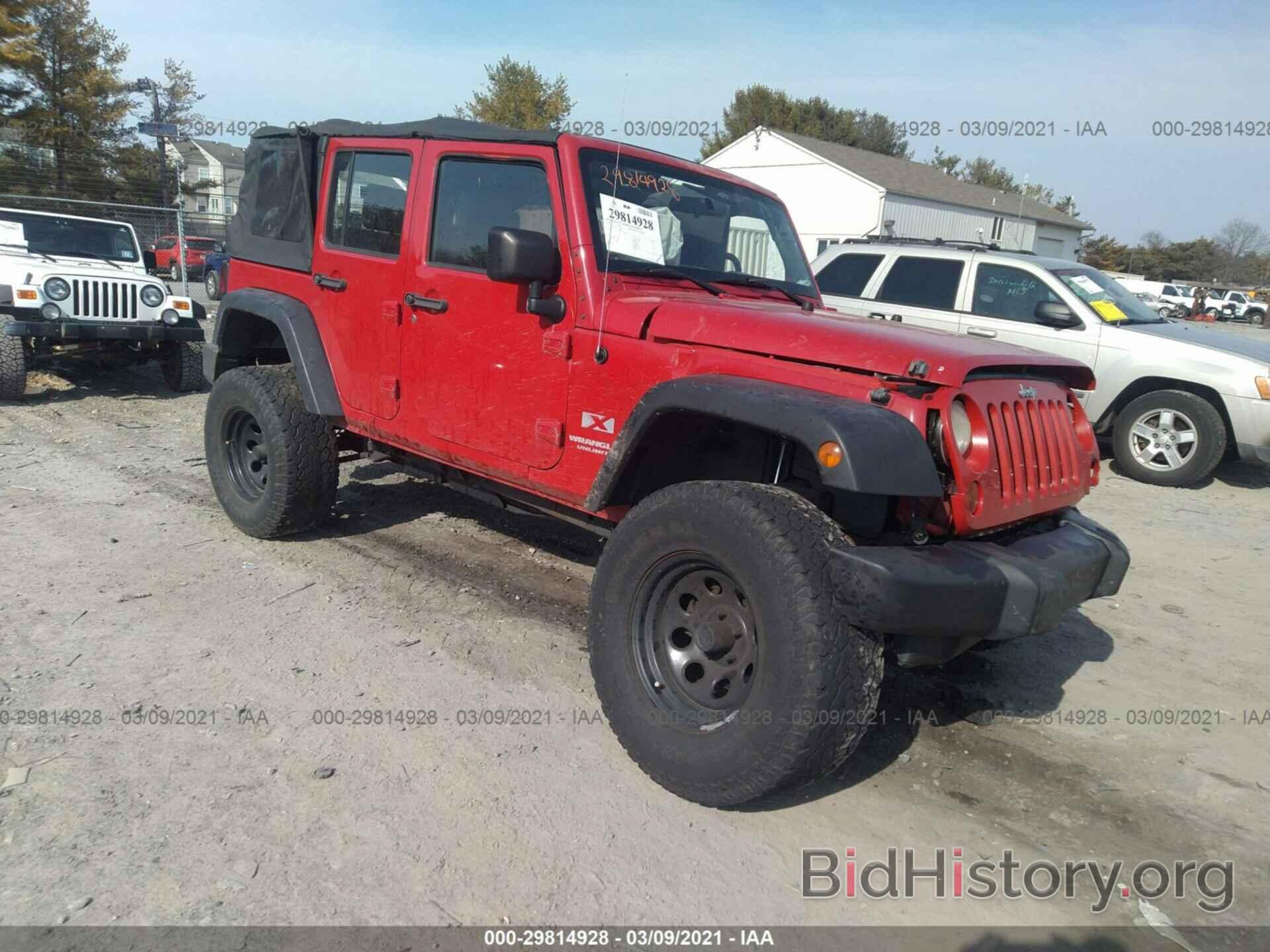 Photo 1J4GA39119L776037 - JEEP WRANGLER UNLIMITED 2009