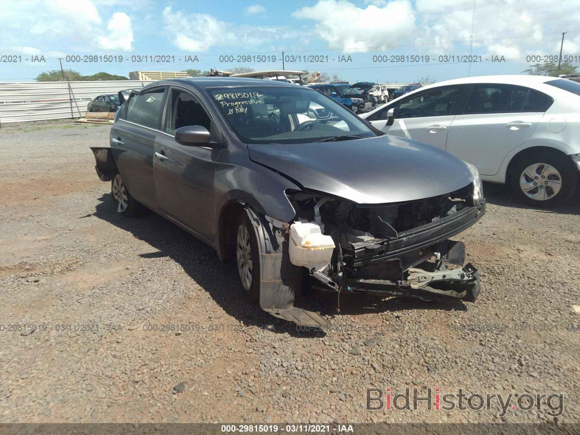 Photo 3N1AB7AP2FY287488 - NISSAN SENTRA 2015